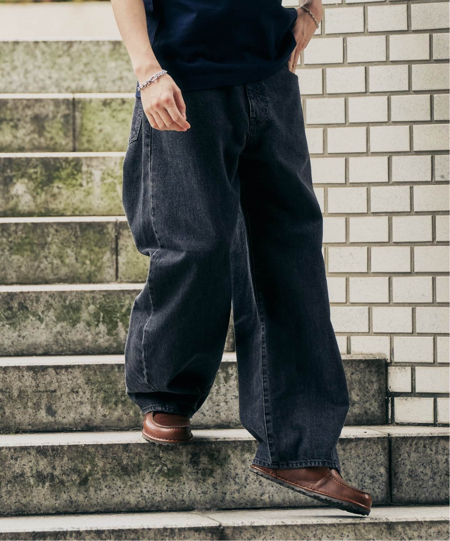 sheller OKAYAMAデニムショートパンツ OKAYAMA denim short pants – shéller / シェリエ