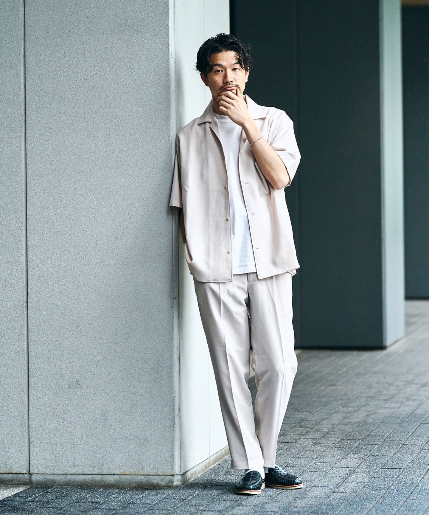 BRIEFING メッシュ ホワイトパンツ BRIEFING メッシュ ホワイトパンツ