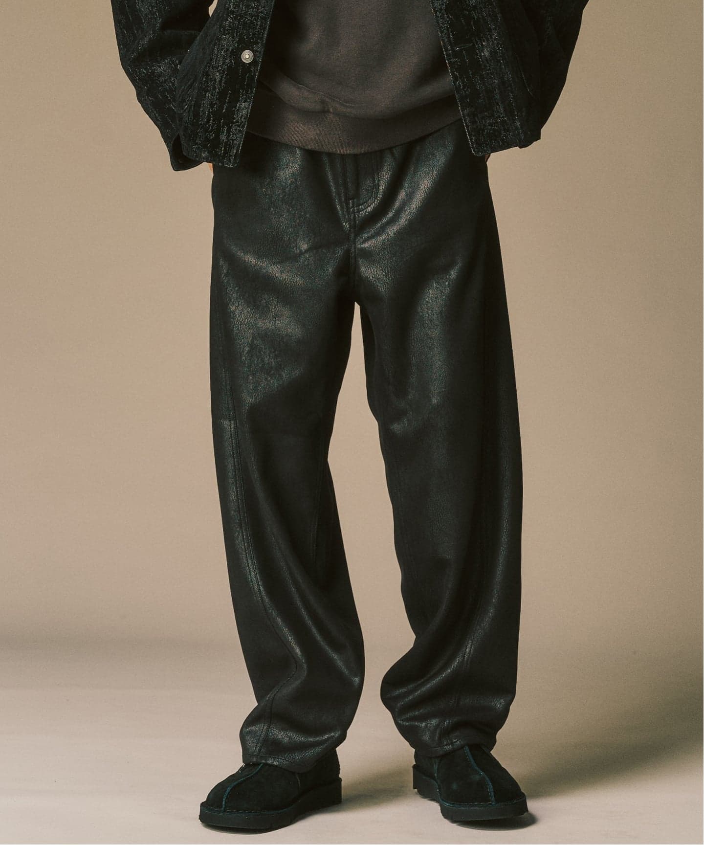 ストレッチスウェード 3D パンツ（スラックス）｜417 EDIFICE（フォー