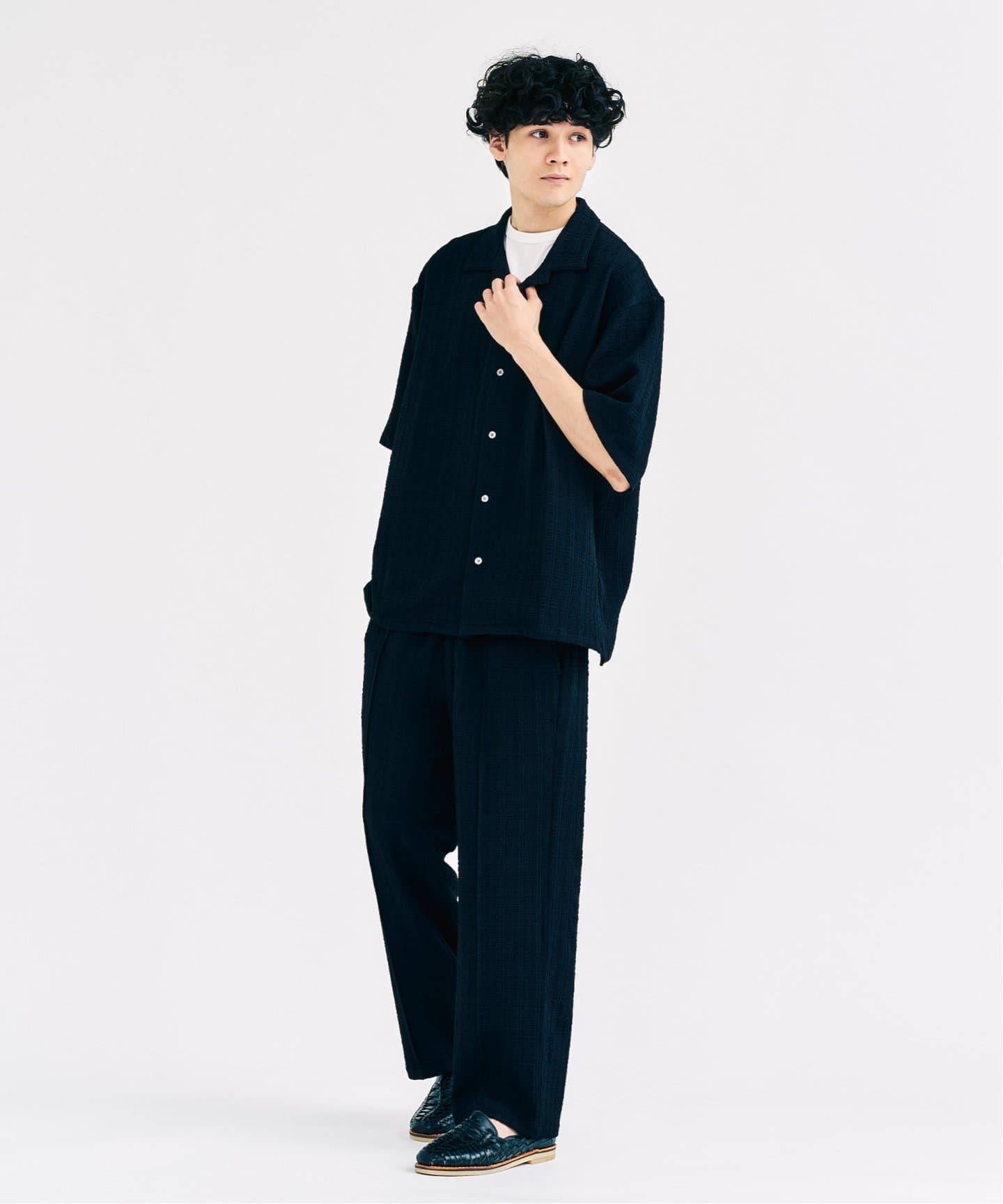 417 EDIFICE ダックダブルニーパンツ ブラック セール】ダックダブルニーパンツ（カーゴパンツ）｜417 EDIFICE
