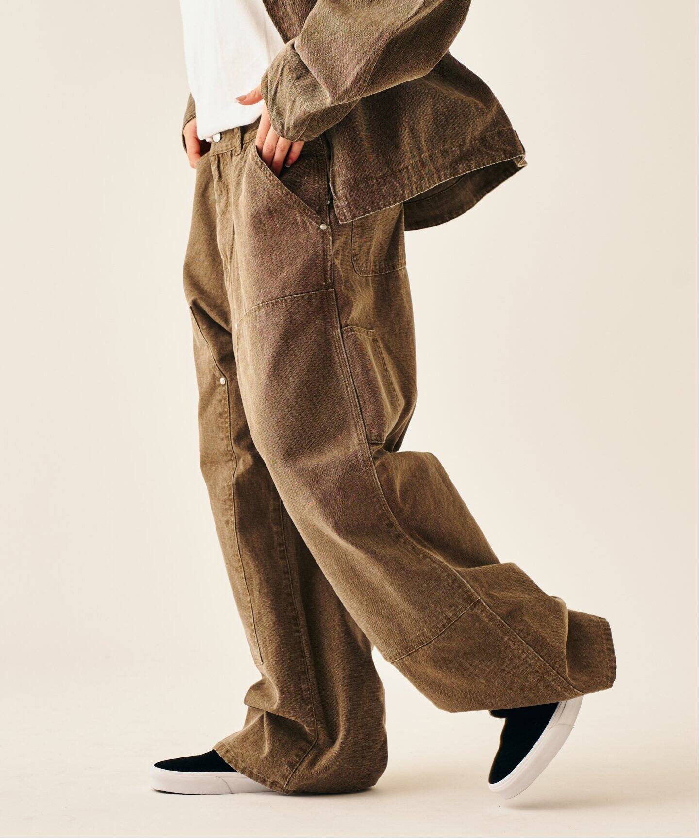 ダックダブルニーパンツ（カーゴパンツ）｜417 EDIFICE（フォー