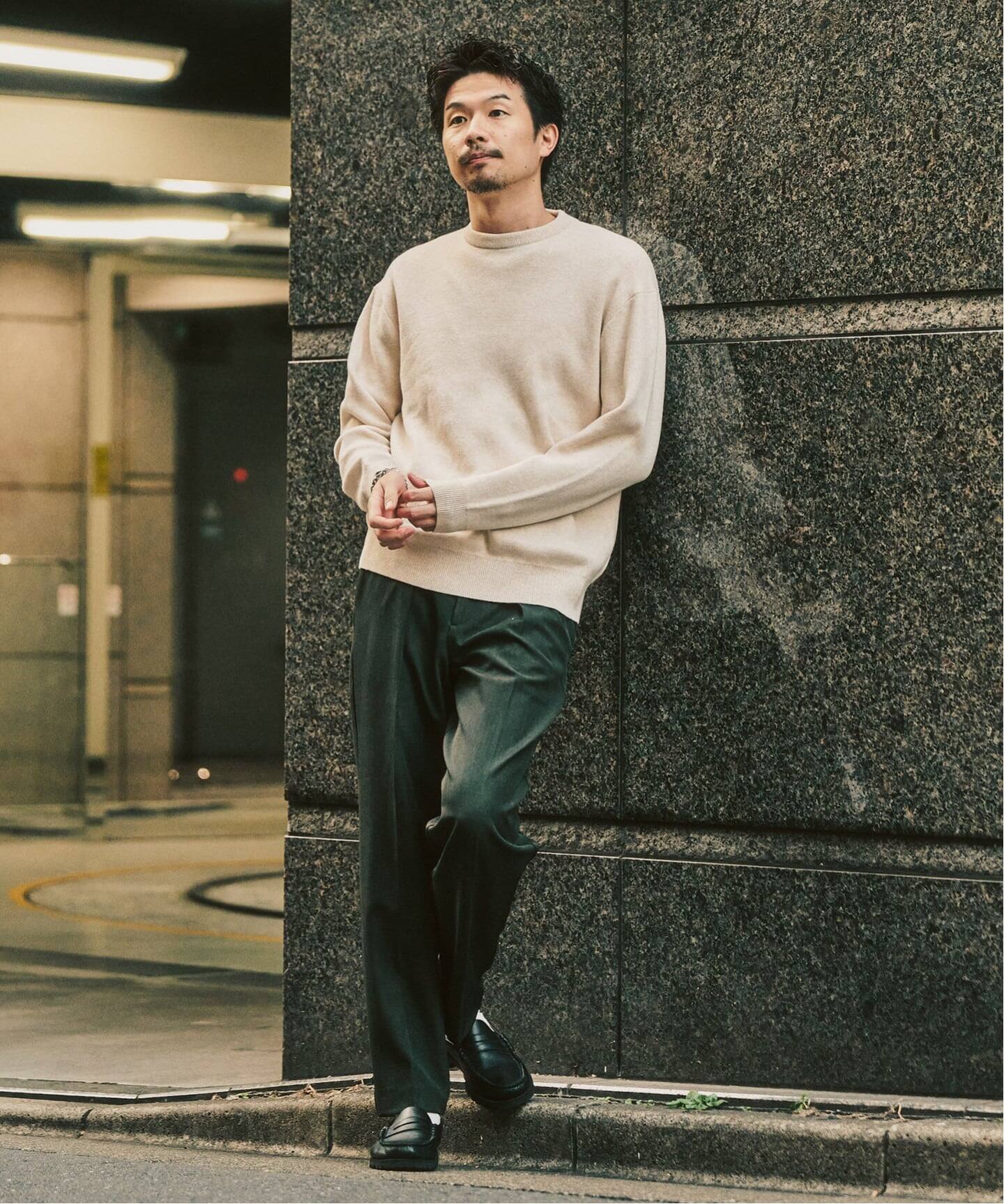 4WAYストレッチ” 1タックパンツ（スラックス）｜417 EDIFICE（フォー