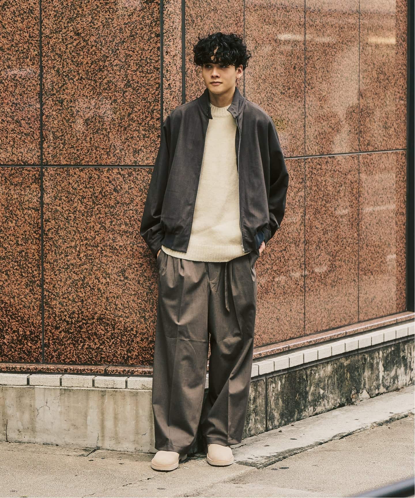 TRW ベルテッドパンツ（スラックス）｜417 EDIFICE（フォーワンセブン