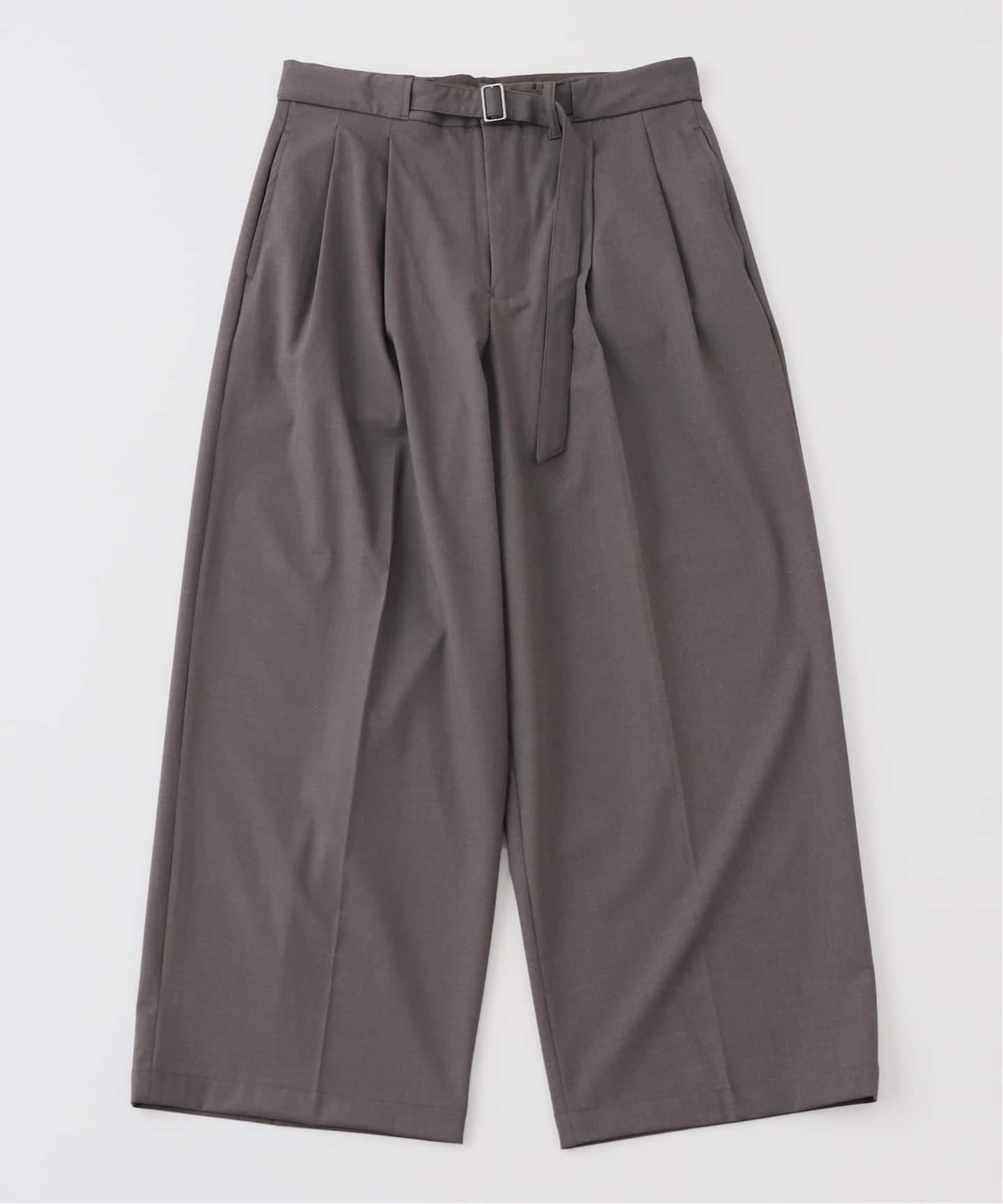 417 エディフィス（417 EDIFICE）/TRW  ベルテッドパンツ TRW ベルテッドパンツ（スラックス）｜417 EDIFICE（フォーワンセブン