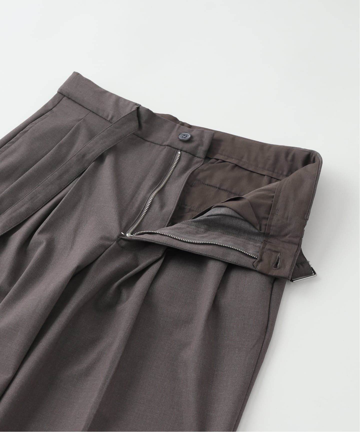 TRW ベルテッドパンツ（スラックス）｜417 EDIFICE（フォーワンセブン