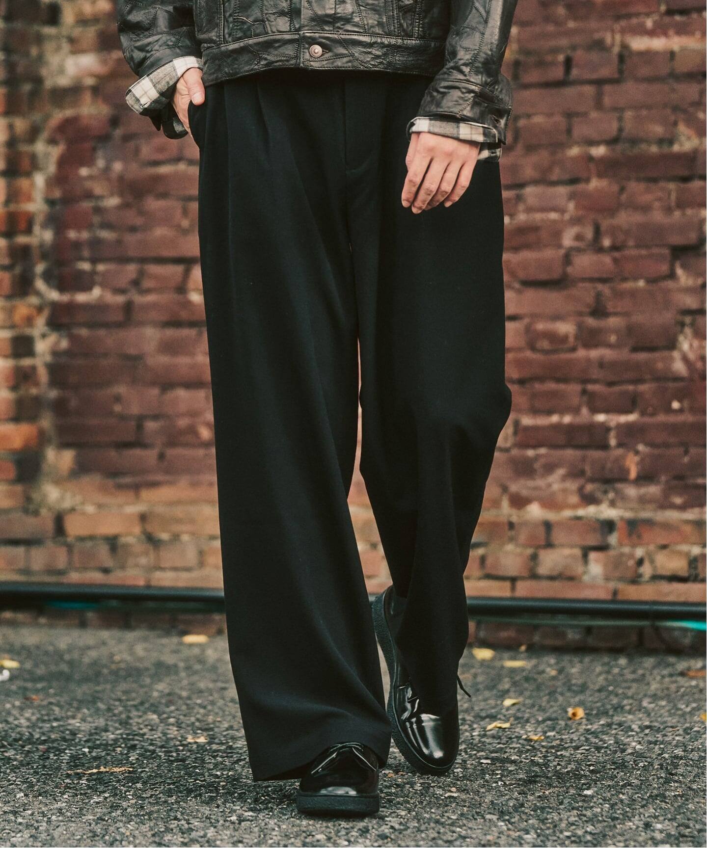 追加【WOOSTEDLIKE】ワイドイージースラックス（スラックス）｜417