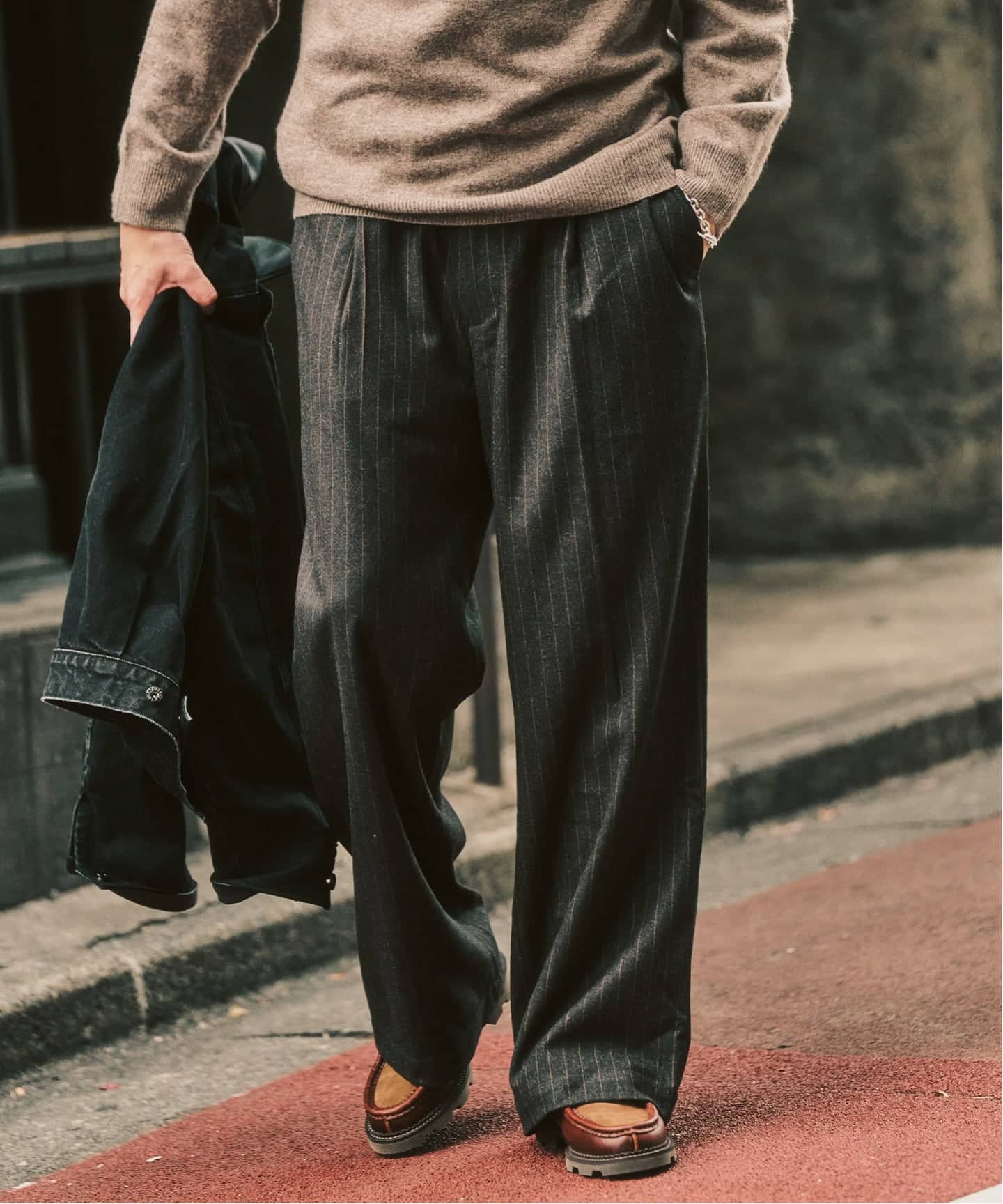 追加【WOOSTEDLIKE】ワイドイージースラックス（スラックス）｜417