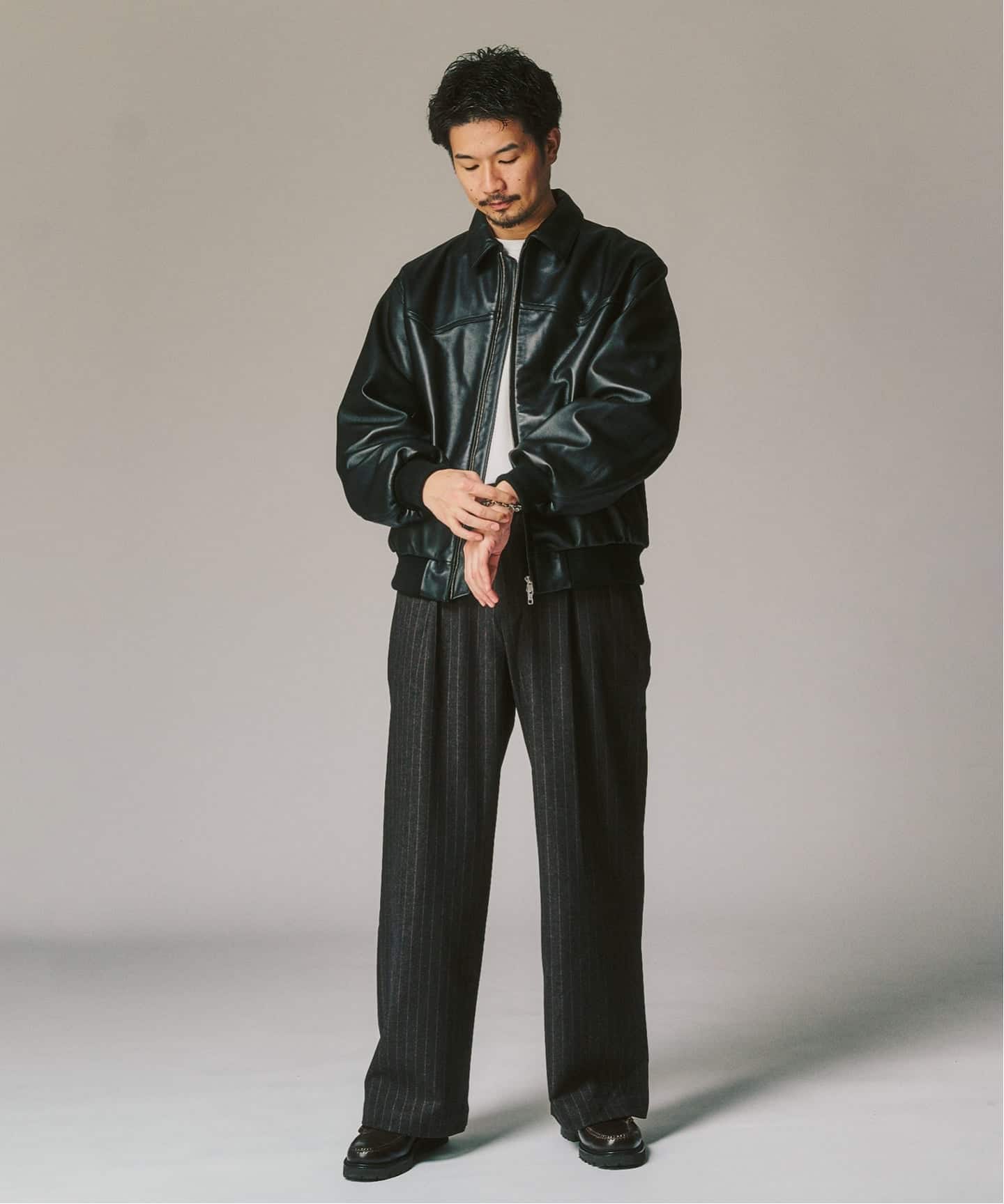 追加【WOOSTEDLIKE】ワイドイージースラックス（スラックス）｜417