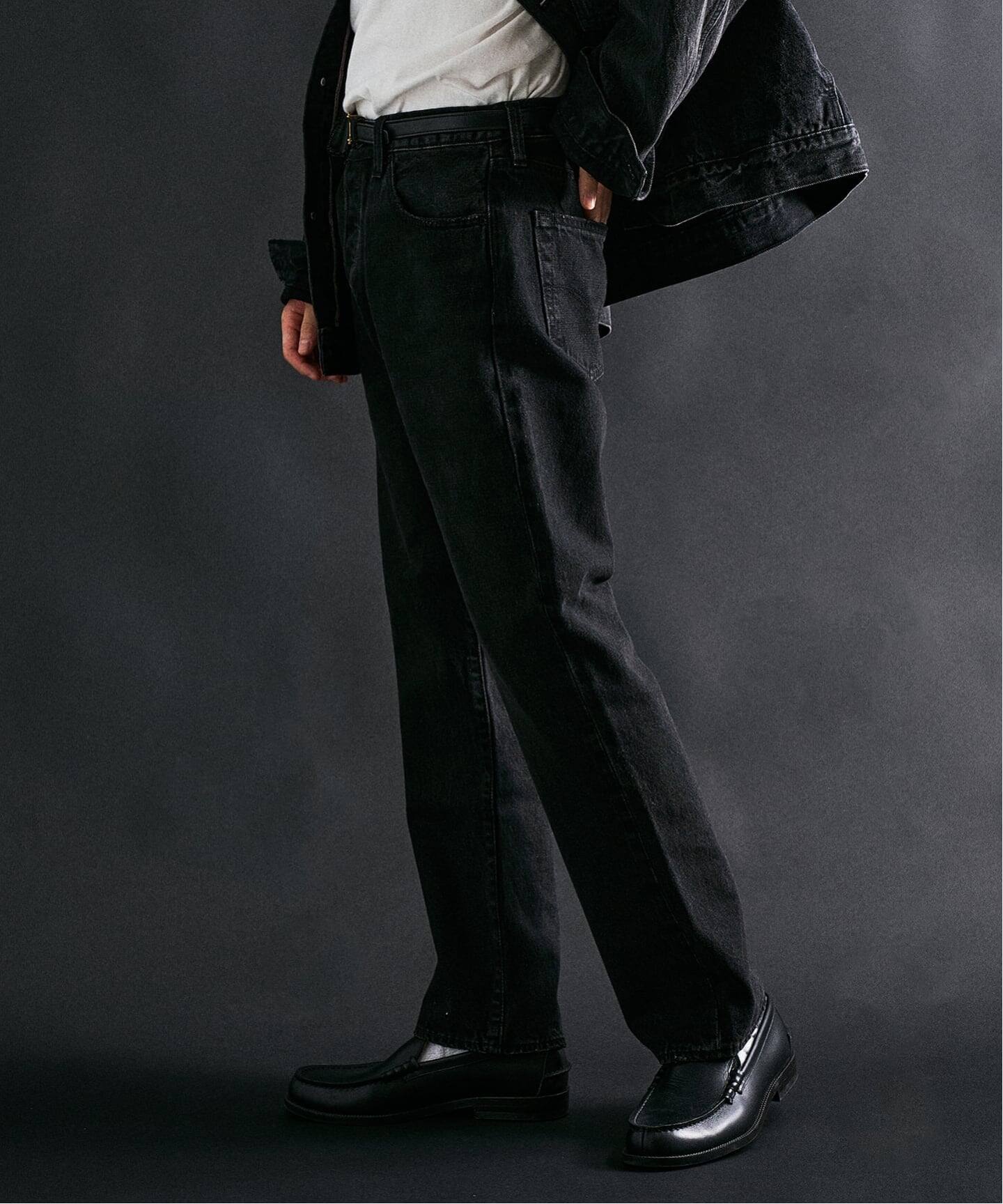 EDIFICE×リーバイス 30th 別注 501 デニム BLACK 417 EDIFICE｜Levi's(リーバイス) 30th 別注 501(R) BLACK L28