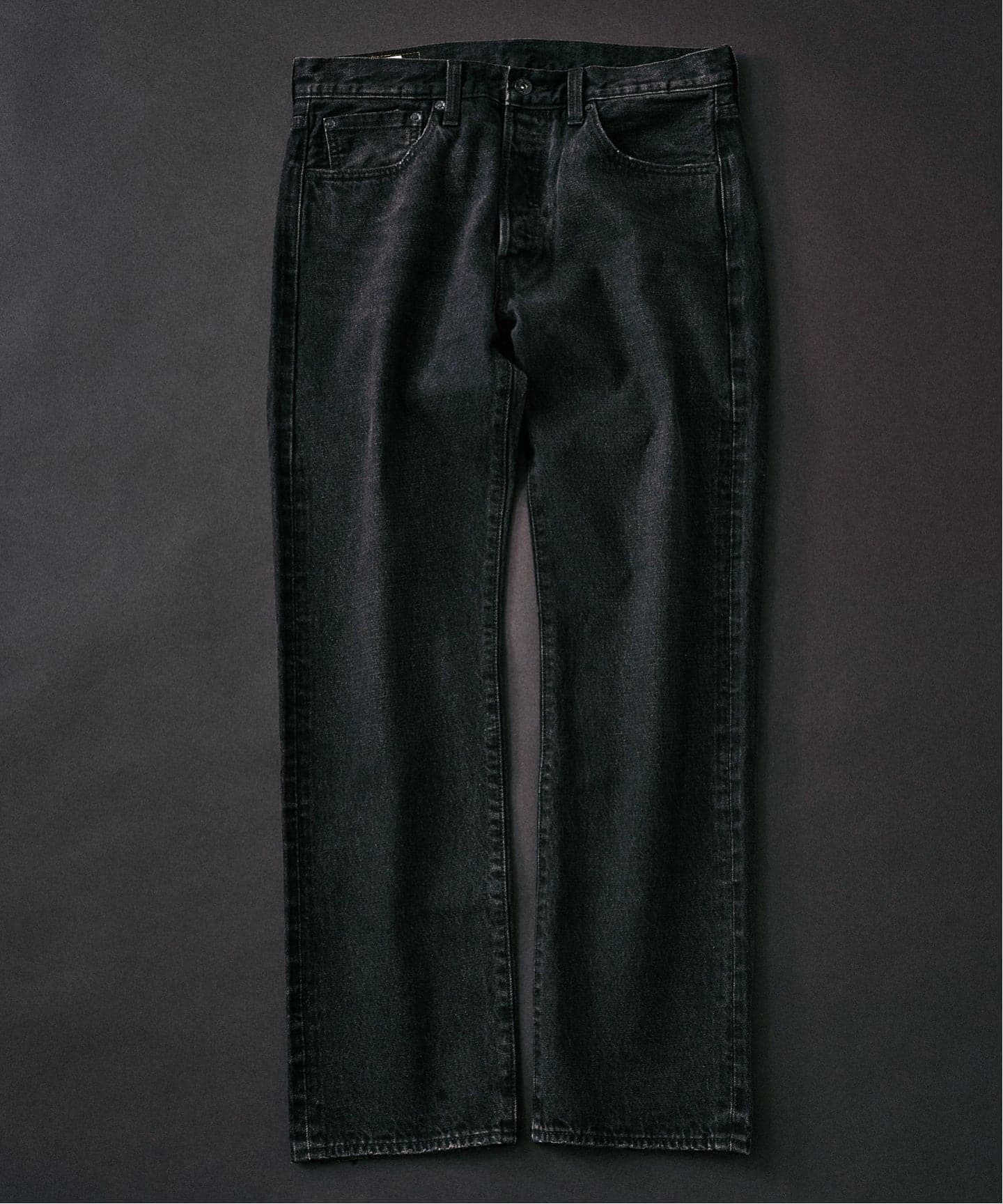 EDIFICE×リーバイス 30th 別注 501 デニム BLACK エディフィス EDIFICE Levi's(リーバイス) 30th 別注 BIG E 501