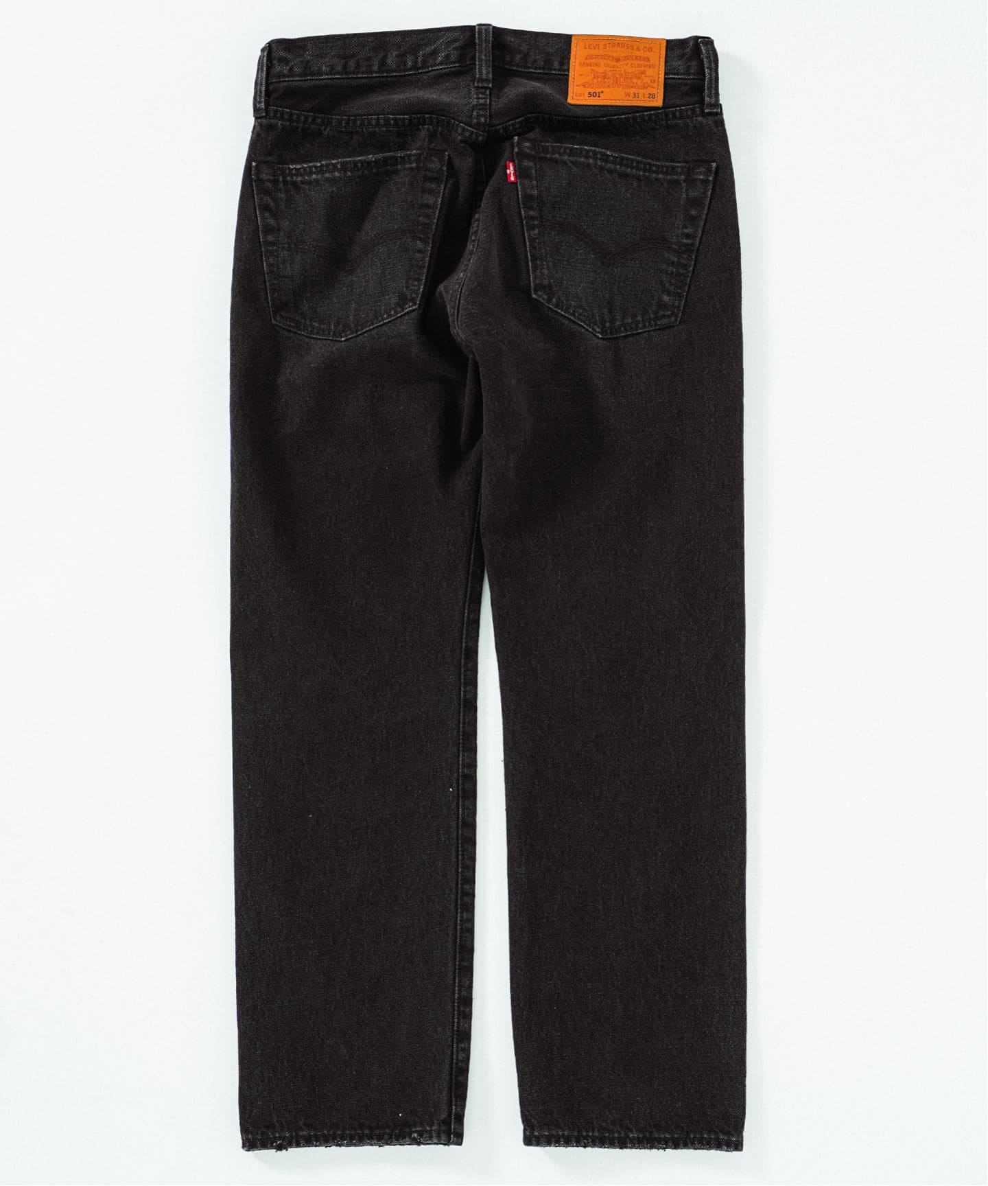 EDIFICE×リーバイス 30th 別注 501 デニム BLACK Levi's(リーバイス) 30th 別注 501(R) BLACK L30（デニムパンツ