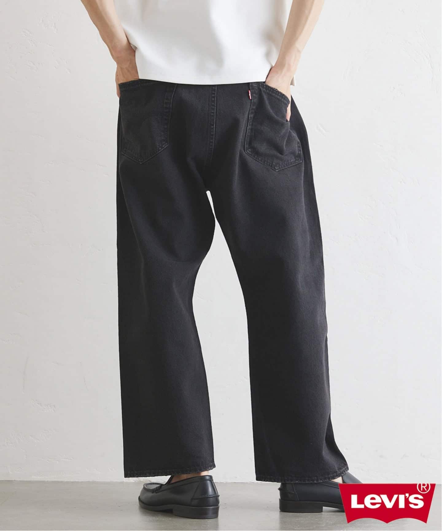 EDIFICE×リーバイス 30th 別注 501 デニム BLACK 417 EDIFICE｜Levi's(リーバイス) 30th 別注 501(R) BLACK L30