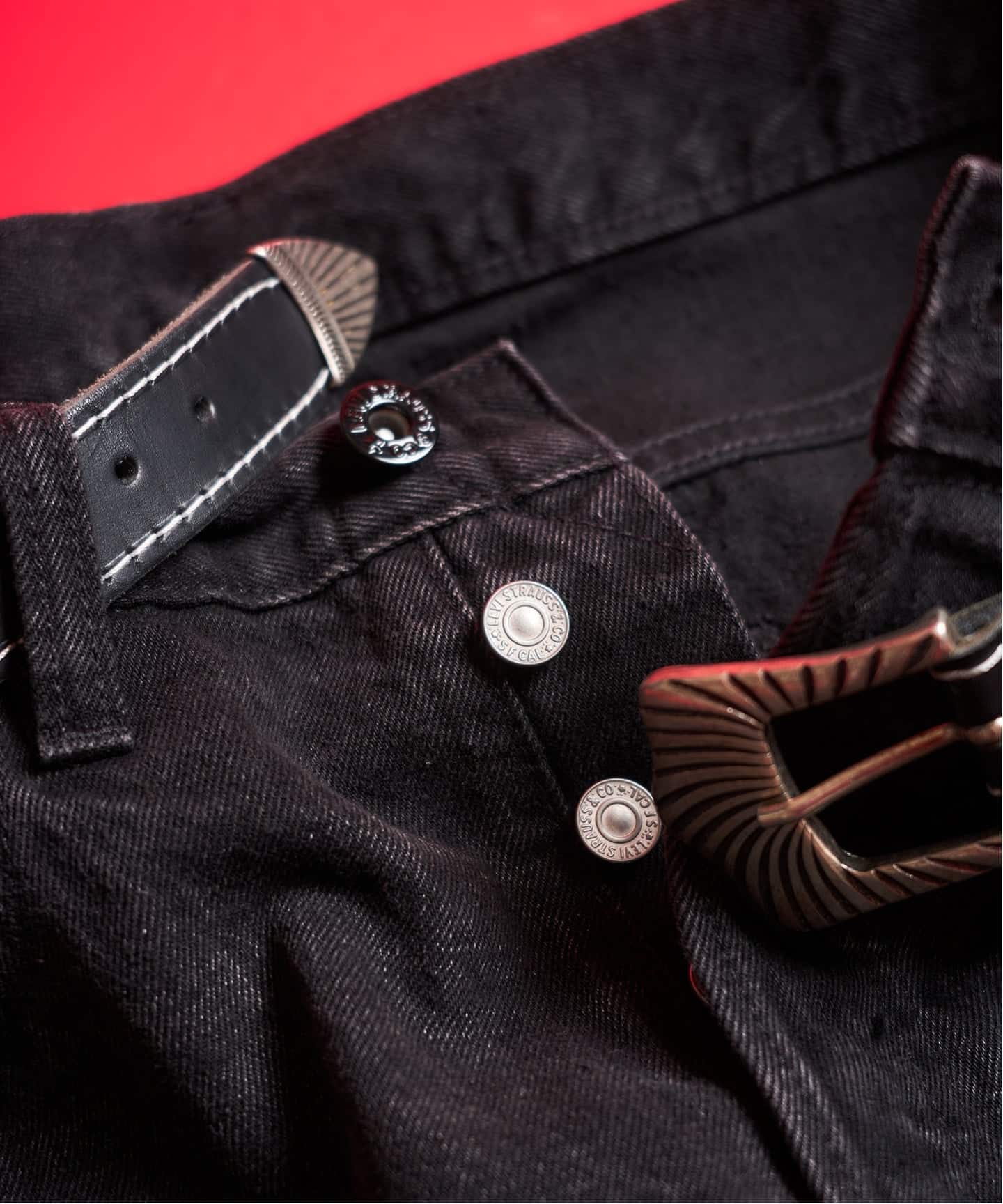 Levi's(リーバイス) 30th 別注 501(R) BLACK L26（デニムパンツ