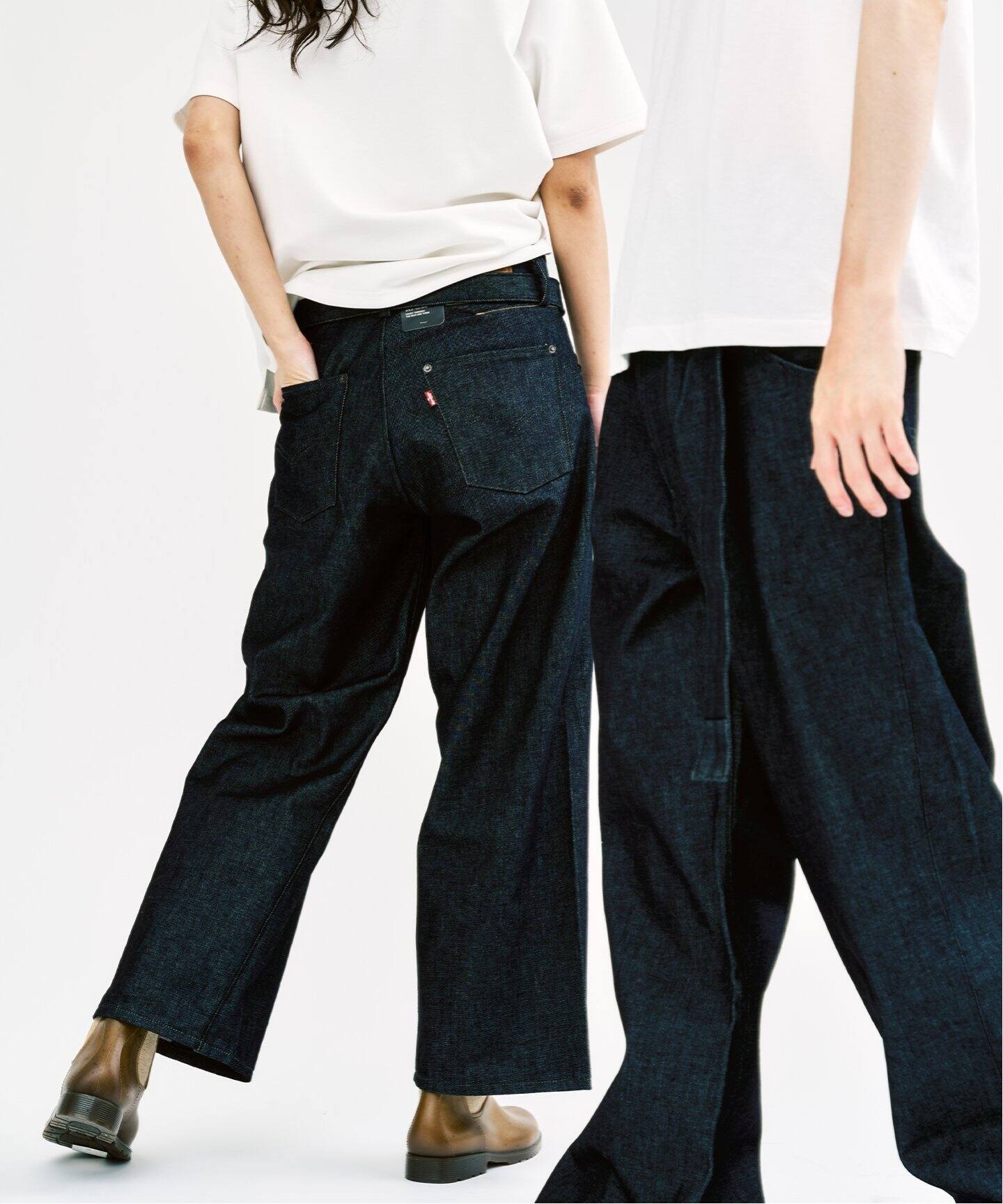 LEVI'S TWISTED BELTED デニムパンツ W30 L28 エディフィス EDIFICE Levi's(リーバイス) 別注 TWISTED BELTED デニム