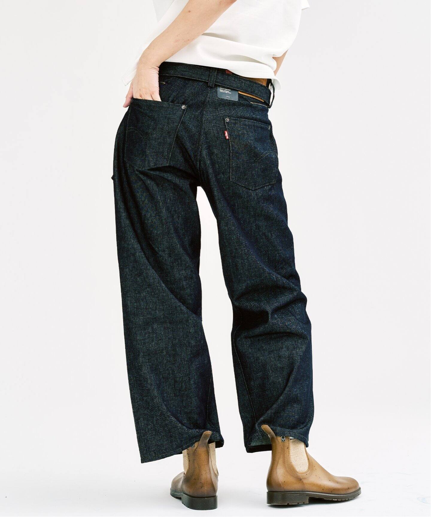 LEVI'S(R)/リーバイス(R) 別注 TWISTED BELTED デニムパンツ L28