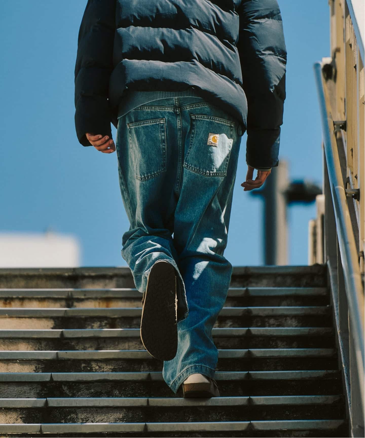 CARHARTT WIP BRANDON PANT stone bleached（デニムパンツ・ジーンズ