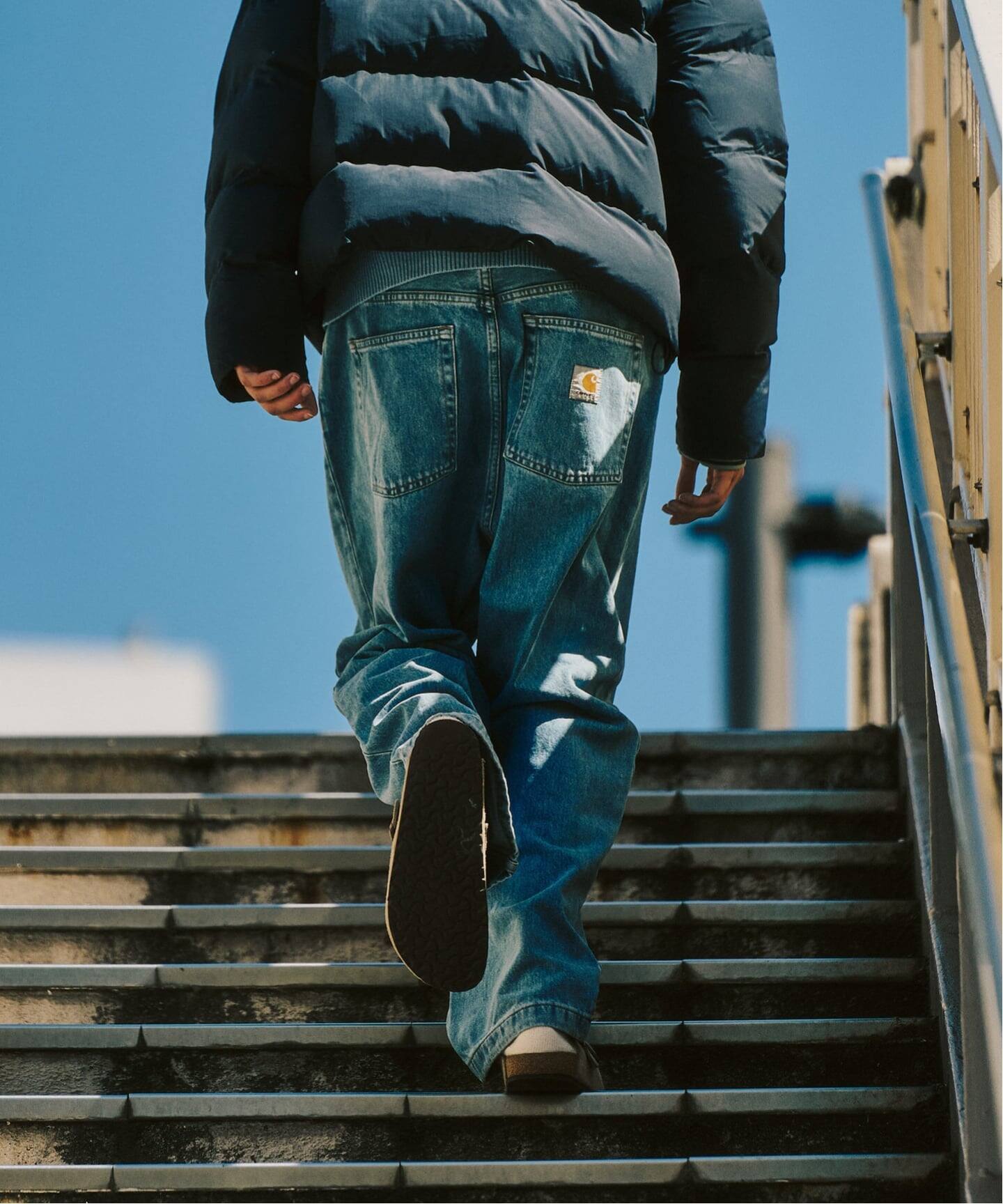 CARHARTT WIP BRANDON PANT stone bleached（デニムパンツ・ジーンズ 