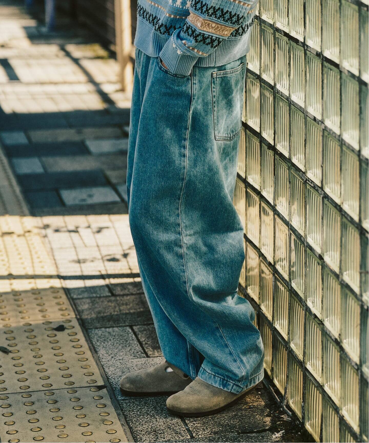 CARHARTT WIP BRANDON PANT stone bleached（デニムパンツ・ジーンズ 
