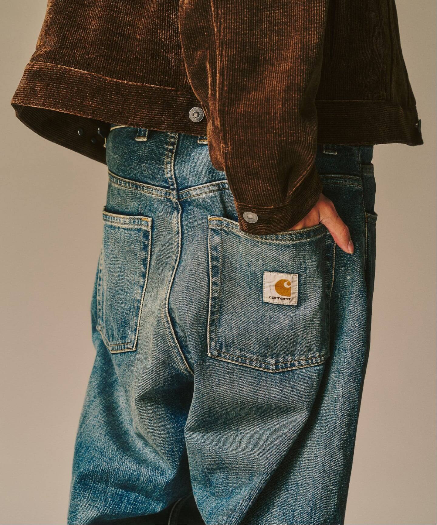 CARHARTT WIP BRANDON PANT worn used wash（デニムパンツ・ジーンズ 