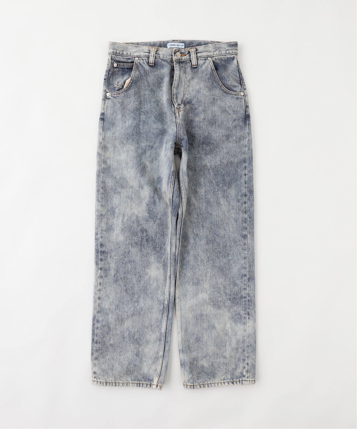 CABARET POVAL / キャバレーポバール Standard Jean Bleached（デニム 