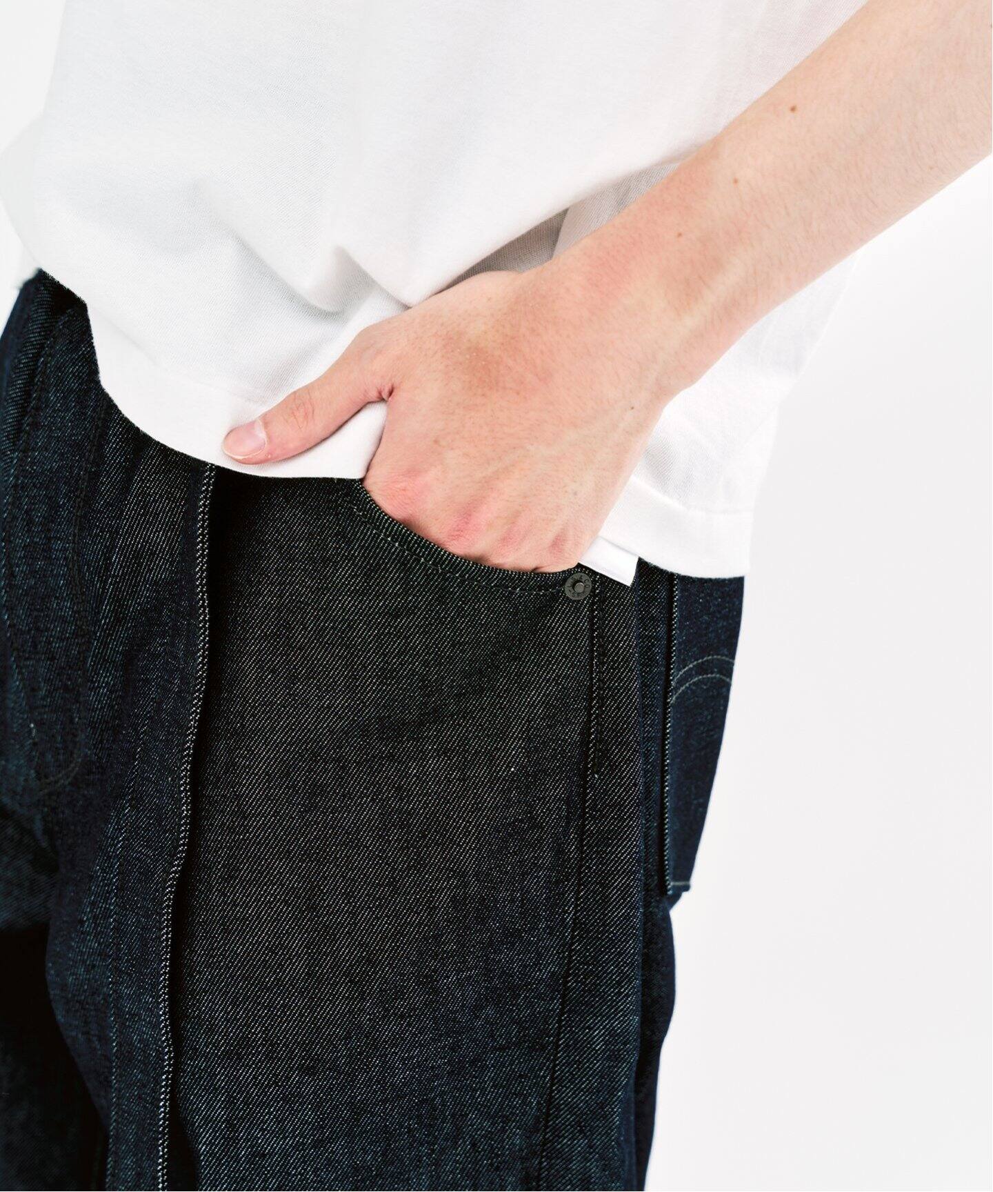 TWISTED BELTED デニムパンツ(別注) LEVI'S(R)/リーバイス(R) 別注 TWISTED BELTED デニムパンツ L30