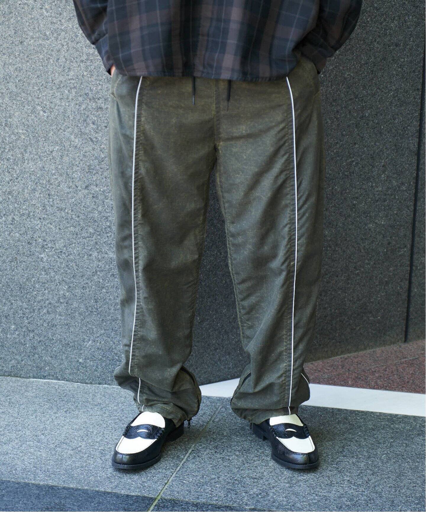 VALLAD / バラッド】フェード トラック パンツ（ジャージ／トラック