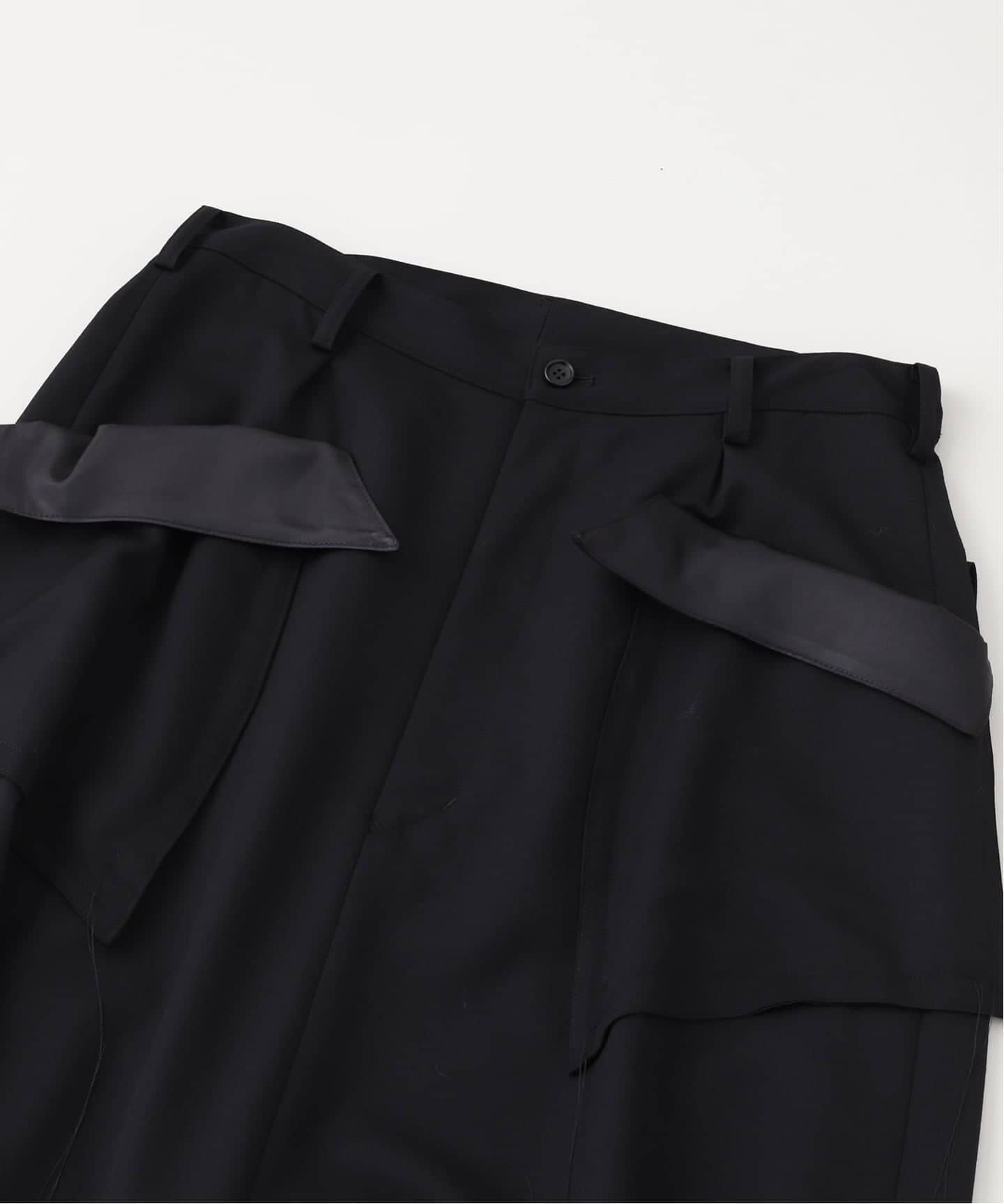 Sulvam サルエルパンツ SULVAM / サルバム アウトポケットサルエルパンツ / MW-P04-100