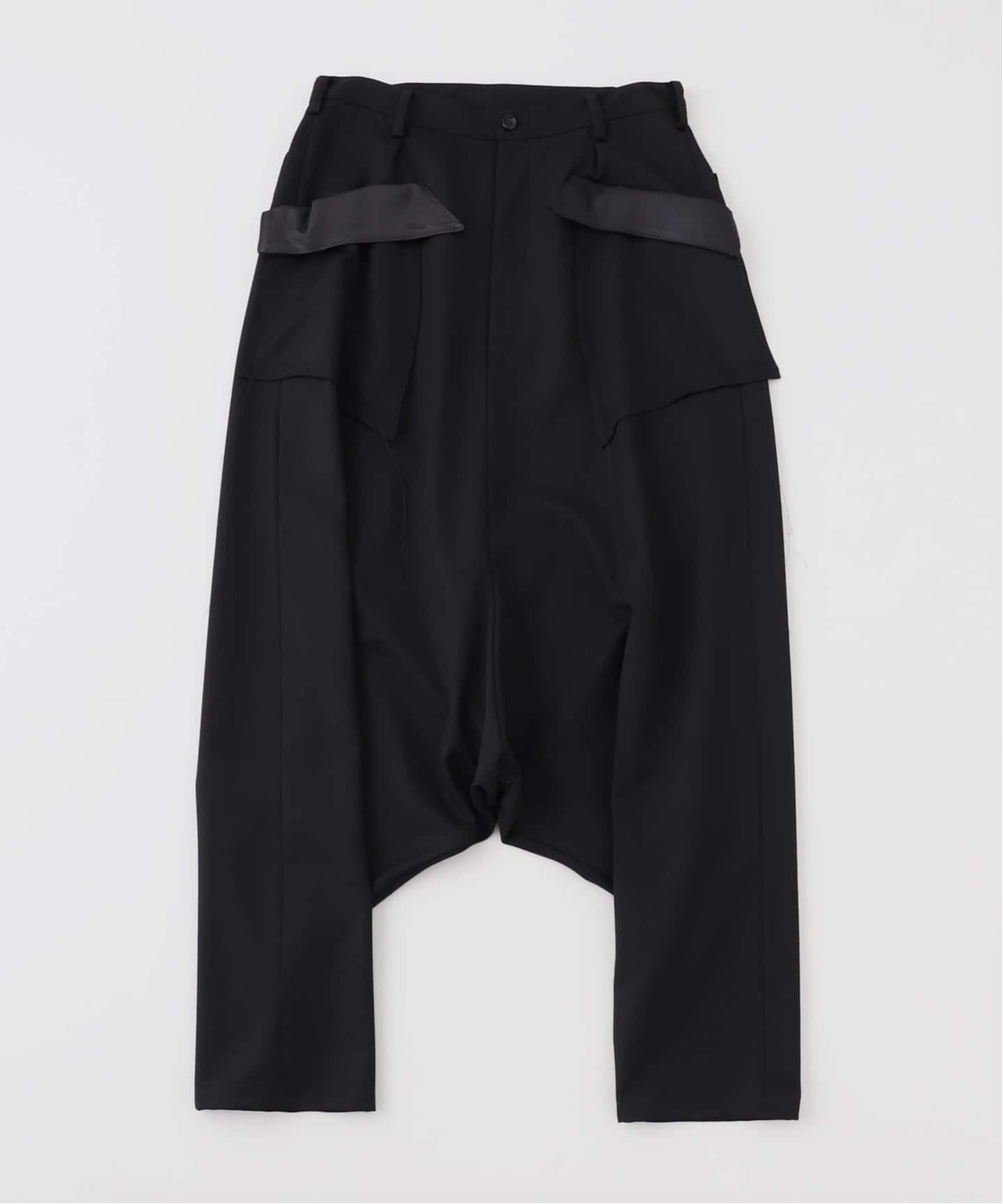 新品　Sulvam★サルエル　パンツ sulvam 30%OFF ”Slit super sarrouel trousers” スーパー