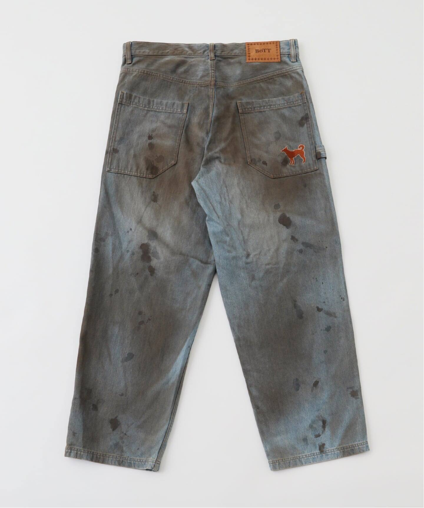 BoTT / ボット OL DIRTY PAINTER JEAN（デニムパンツ・ジーンズ 