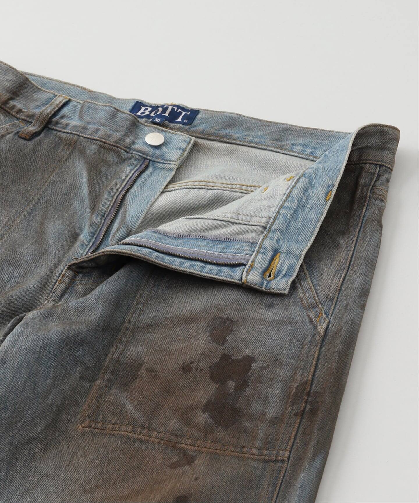 BoTT / ボット OL DIRTY PAINTER JEAN（デニムパンツ・ジーンズ 