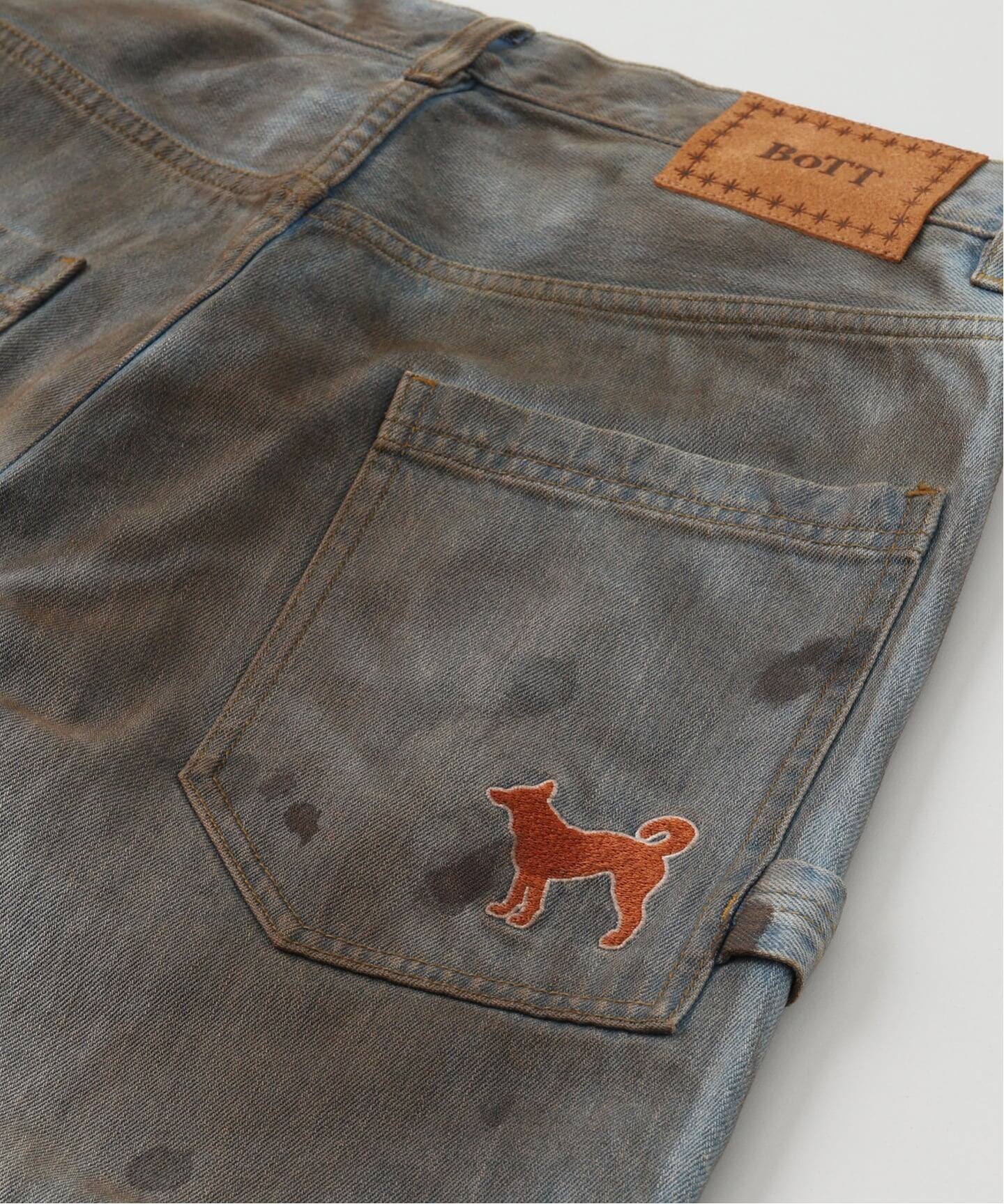 BoTT / ボット OL DIRTY PAINTER JEAN（デニムパンツ・ジーンズ 