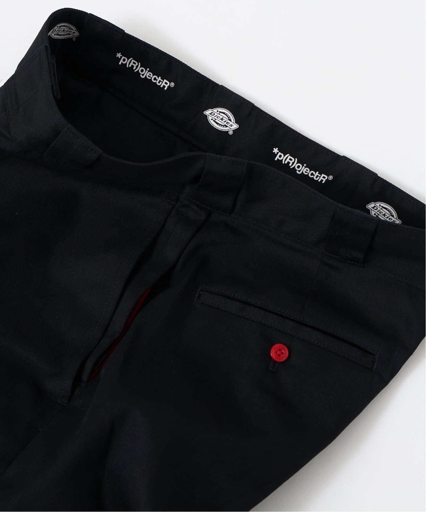 GOLDEN YEARSゴールデンイヤーズボンテージパンツブラック黒W36 Dickies / ディッキーズ × 長谷川 慎】ボンデージ ワーク パンツ