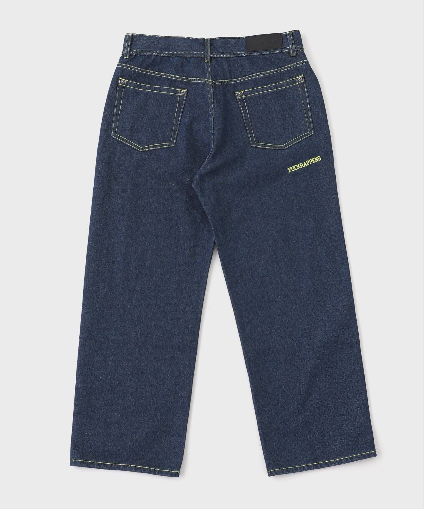 WOKE EDGE / ウォークエッジ CANDY WEAVE BAGGY DENIM（デニムパンツ 