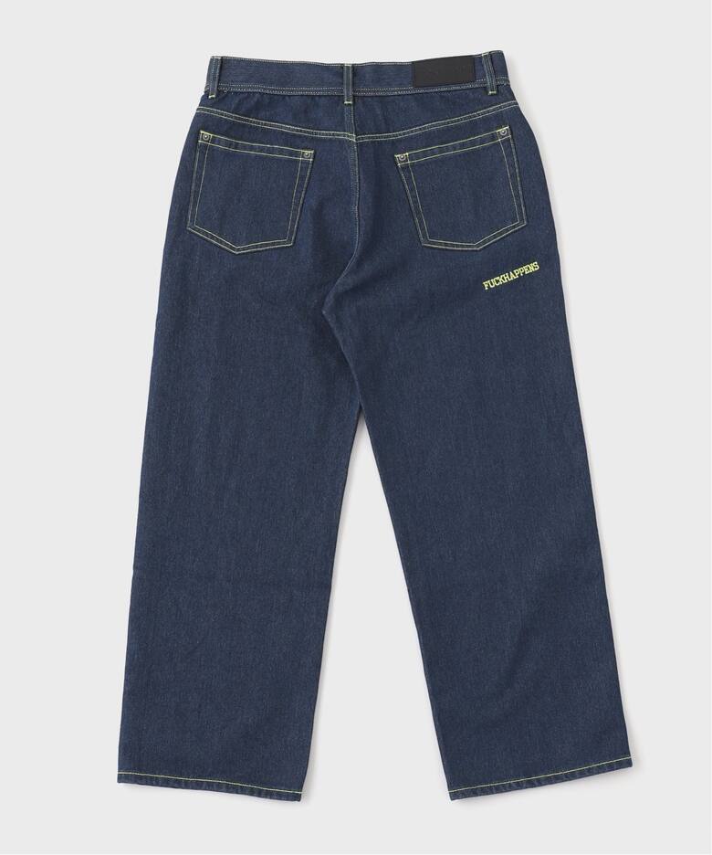 WOKE EDGE / ウォークエッジ CANDY WEAVE BAGGY DENIM（デニムパンツ 