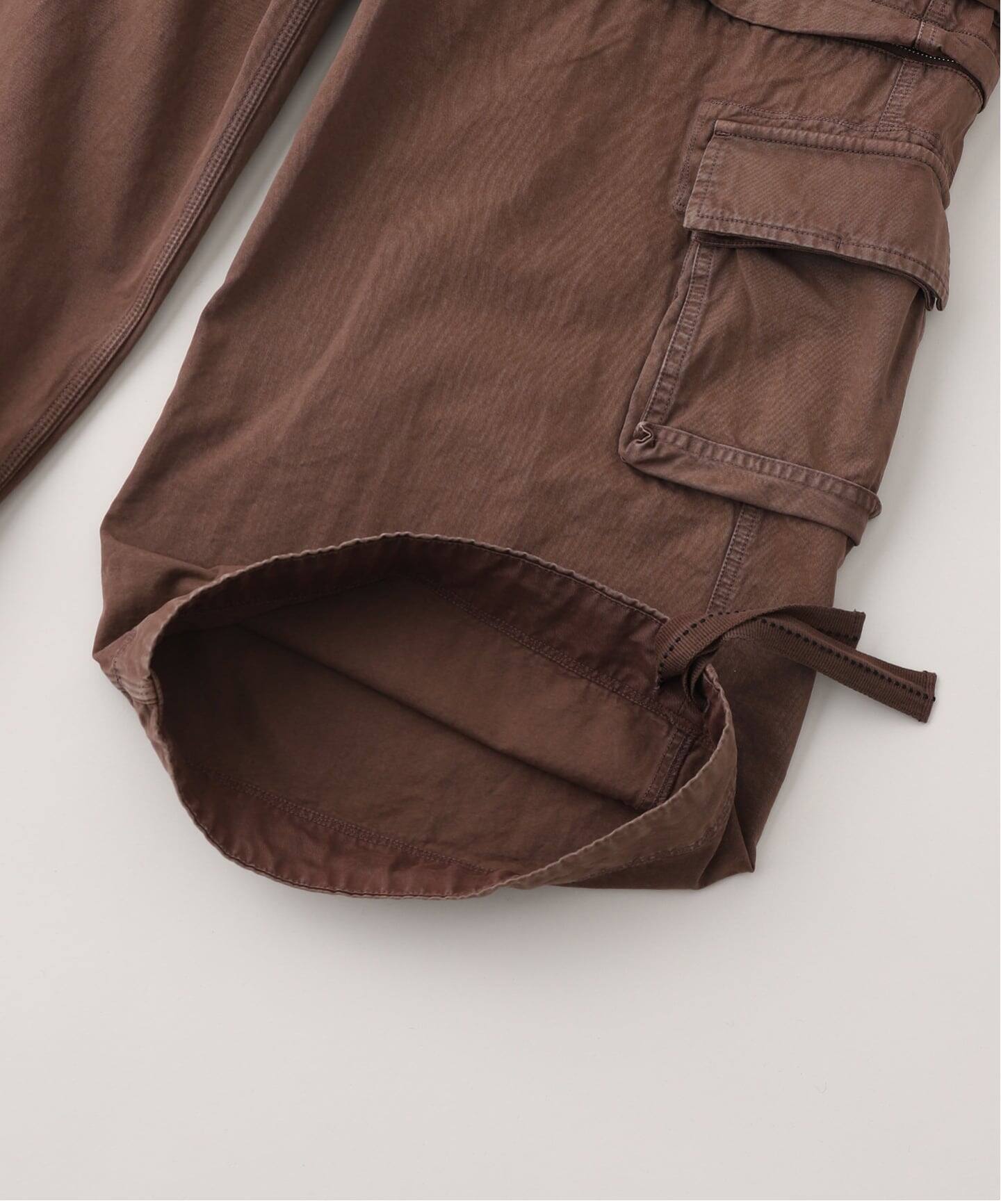 ERL / イーアールエル UNISEX ZIP-OFF CARGO PANTS（カーゴパンツ