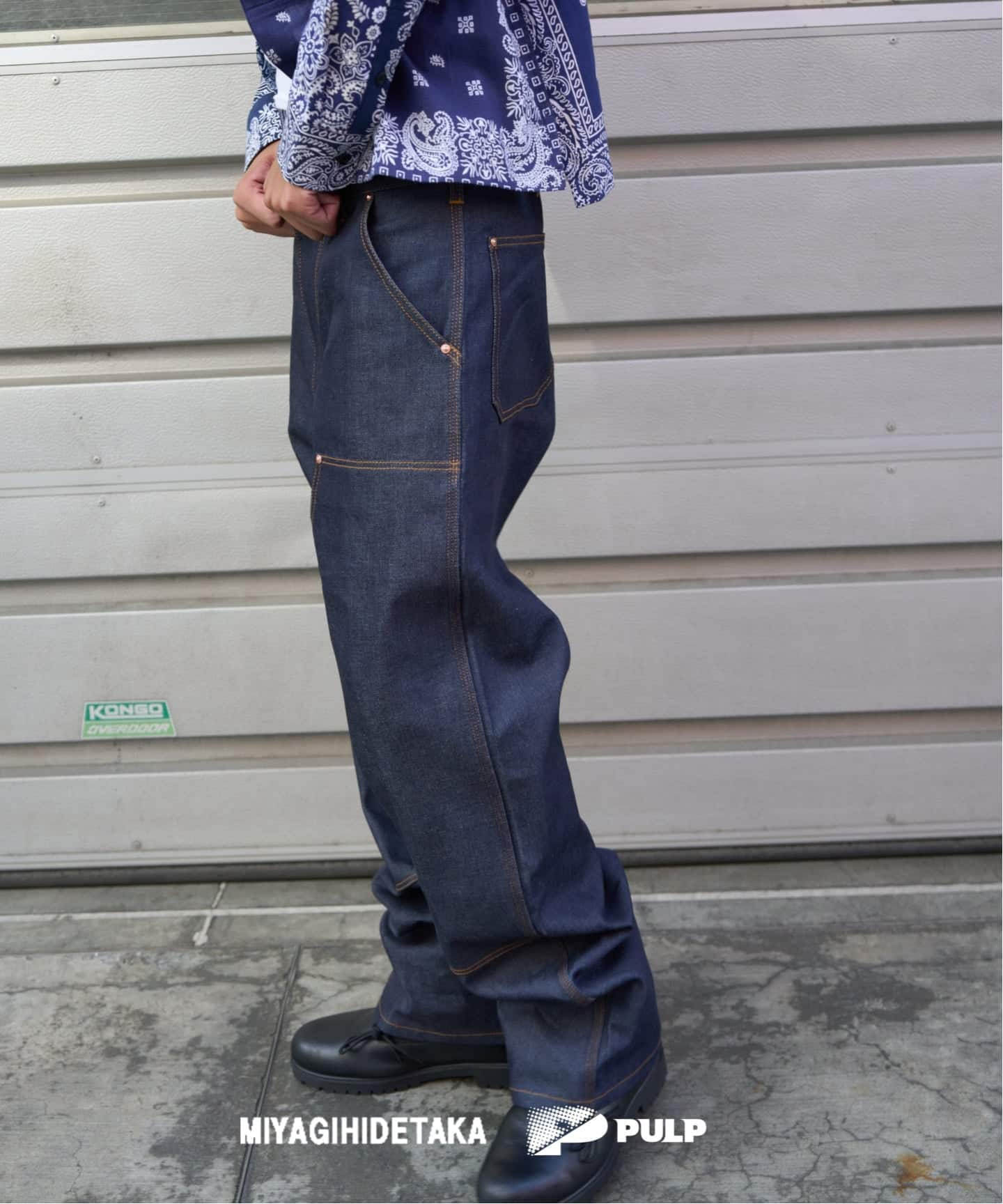 MIYAGIHIDETAKA / ミヤギヒデタカ EX WORK PANTS RIGID（デニムパンツ