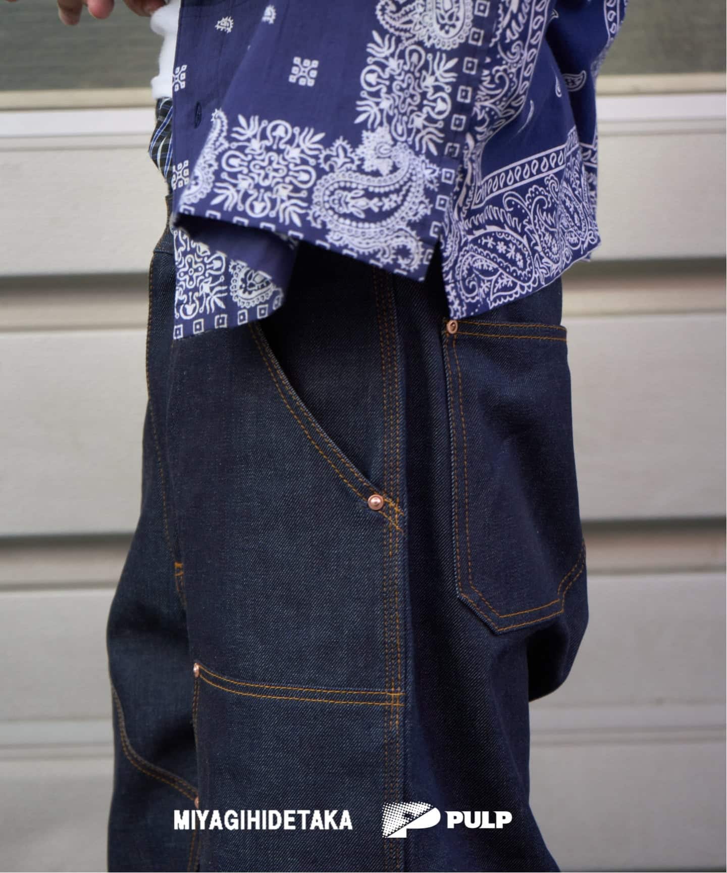 MIYAGIHIDETAKA / ミヤギヒデタカ EX WORK PANTS RIGID（デニムパンツ
