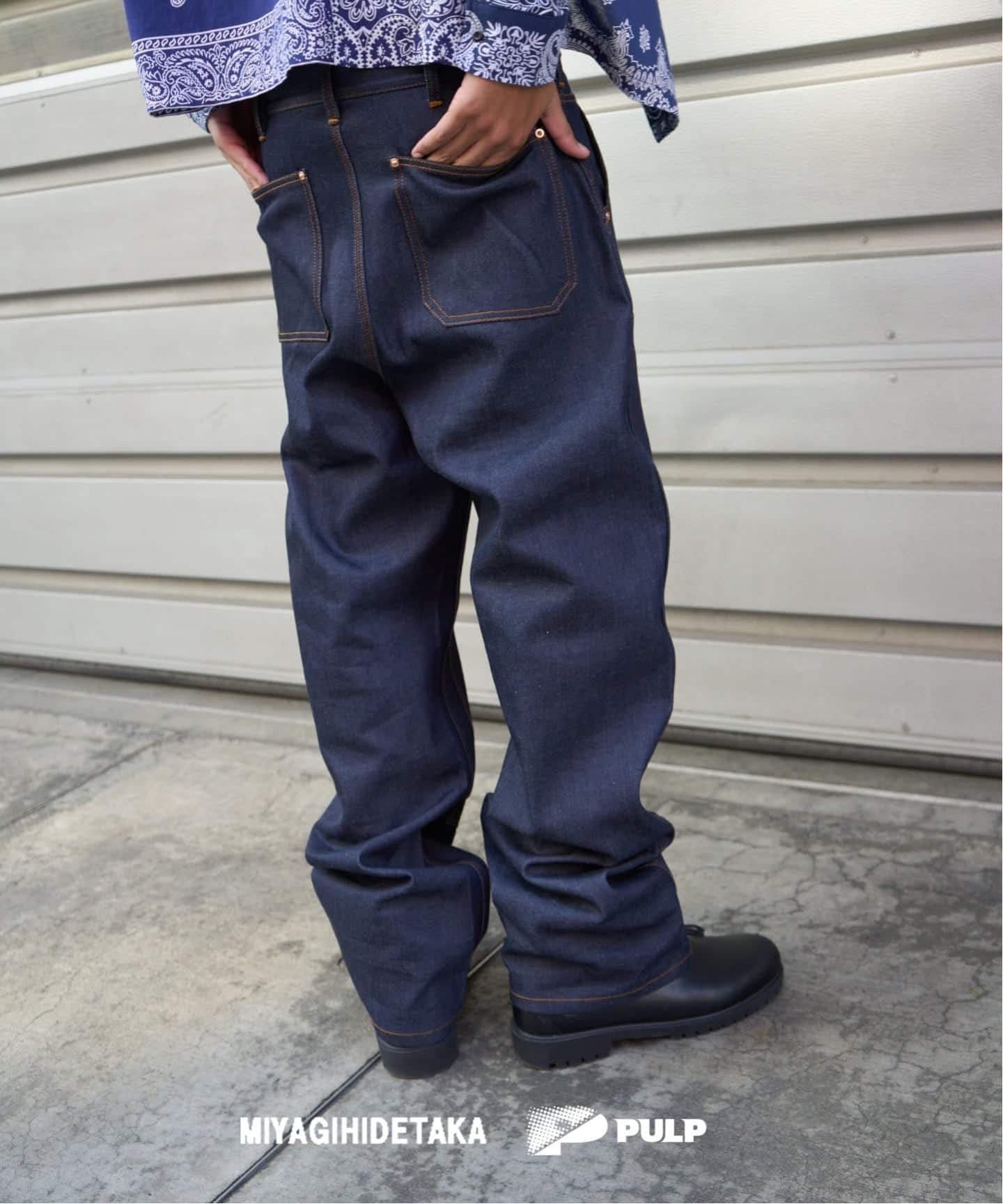 MIYAGIHIDETAKA / ミヤギヒデタカ EX WORK PANTS RIGID（デニムパンツ