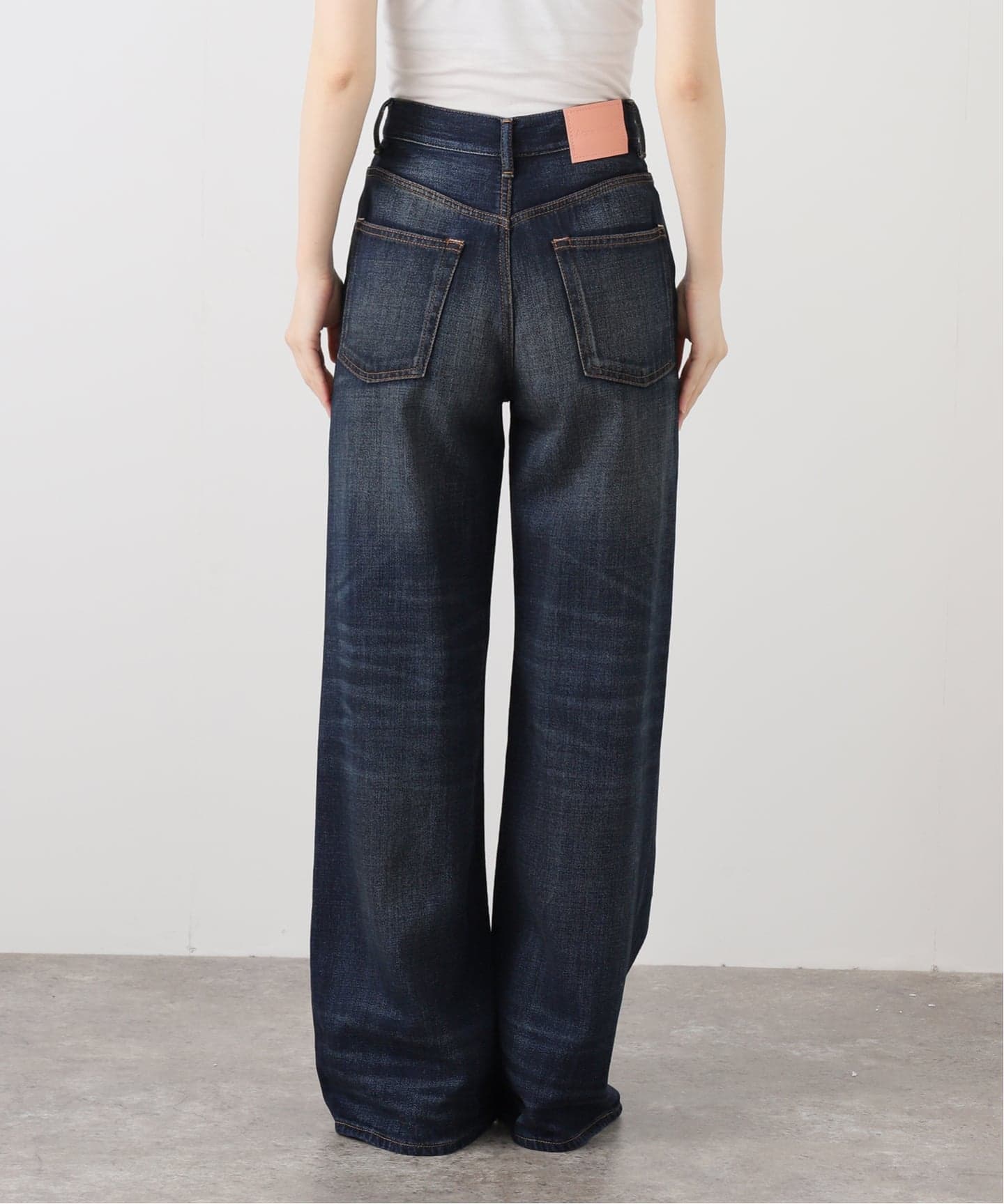 パンツ Acne Studios 2022 Saxon 2022-Saxon-Jeans-Anthracite-