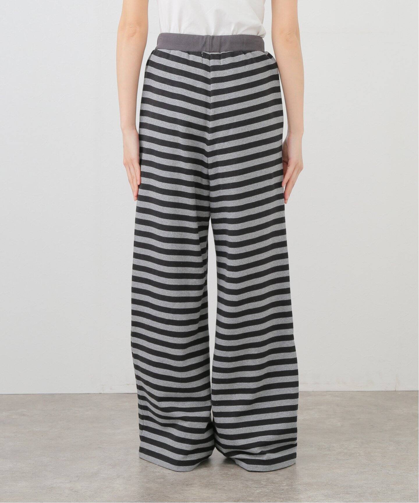 ★EXPIRED GIRL★ Striped Big Sweatpants EGPA4C001ST0 Geek Office / ギークオフィス】Expired Girl / BIG Sweatpants
