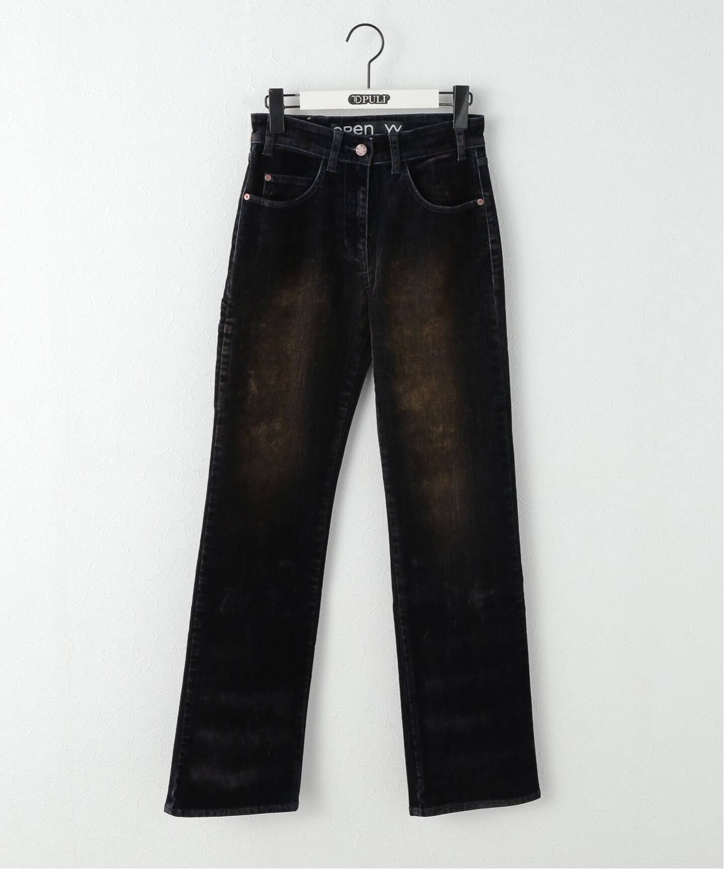 Geek Office / ギークオフィス】OPEN YY Woven VELVET DENIM TRUCKER