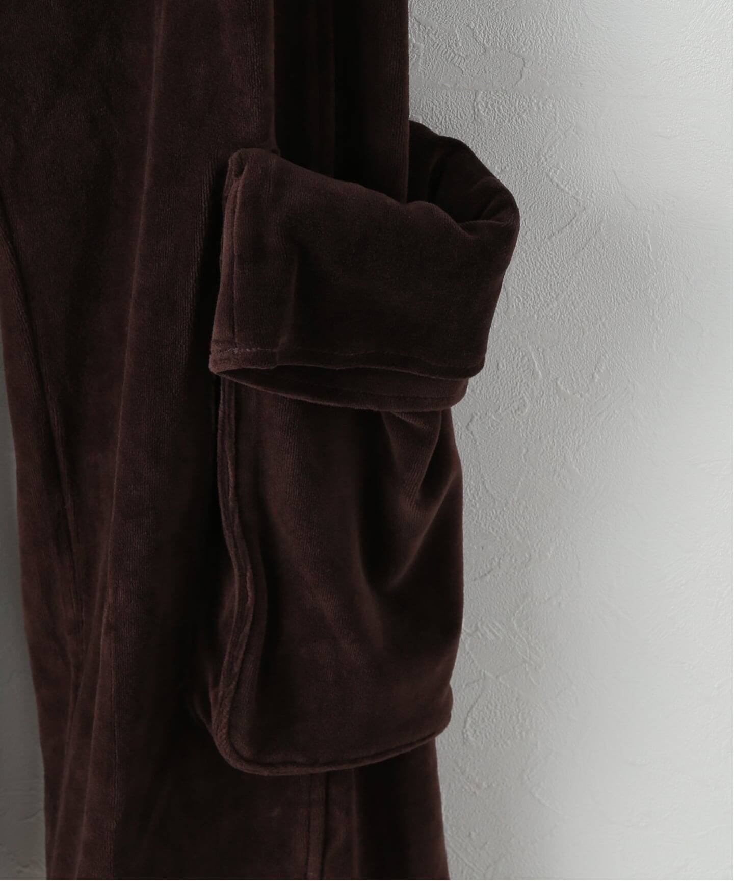 Geek Office / ギークオフィス】OPEN YY Woven ROLLED WAIST VELOUR