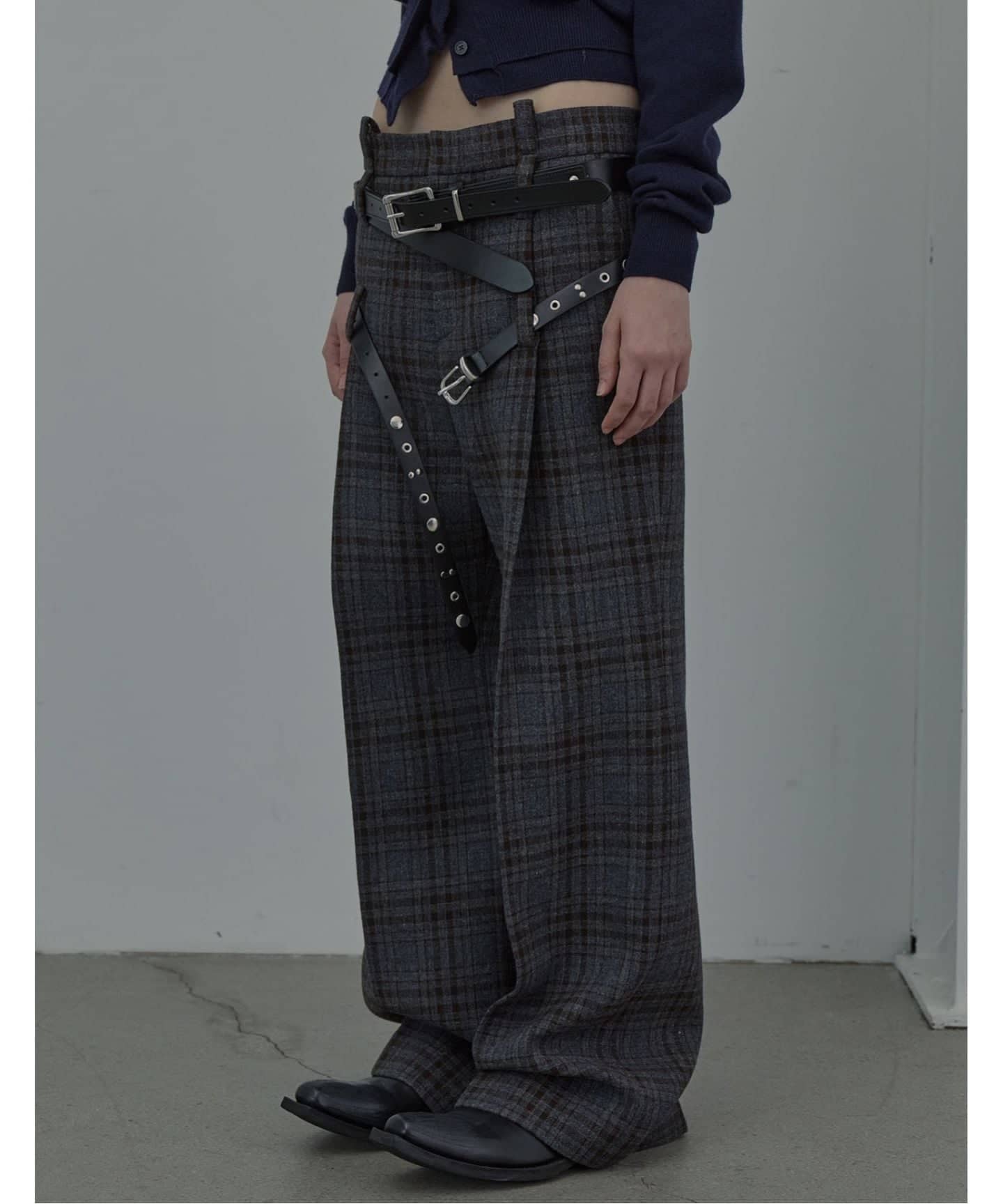 Geek Office / ギークオフィス】LCDC TM / DOUBLE BUCKLE LEATHER BELT