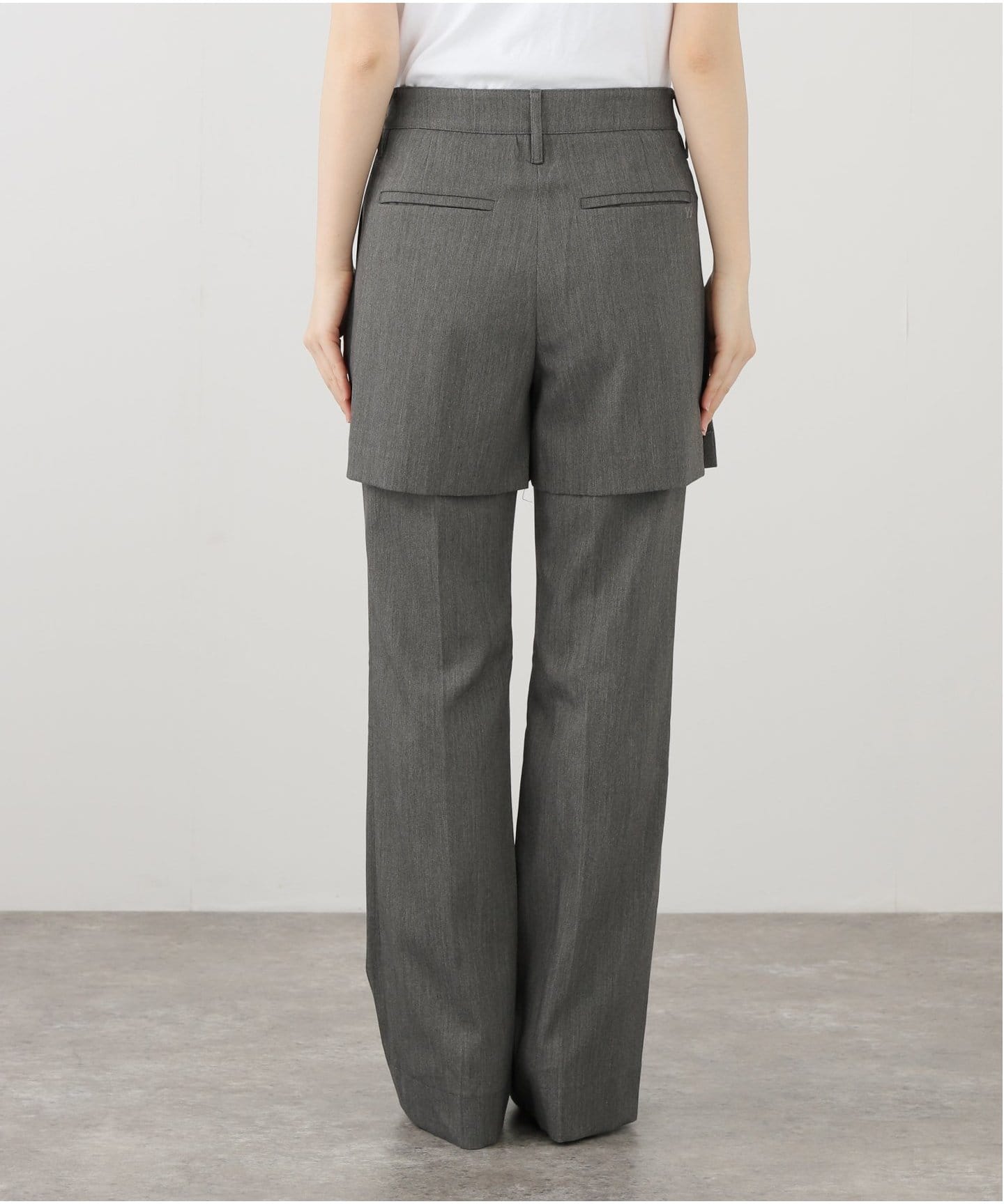 パンツ [OPEN YY] OVERLAY PANTS : 2color Geek Office / ギークオフィス】OPEN YY Woven OVERLAY PANTS