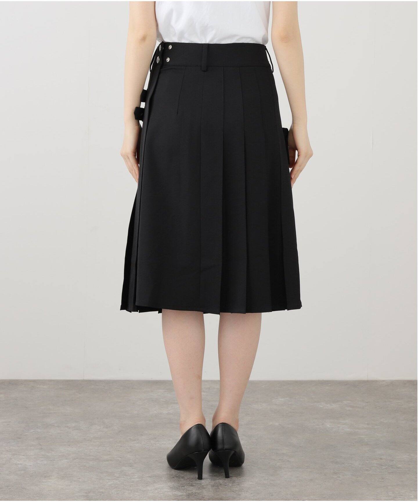 [OpenYy] PLEATED CARGO POCKET KILT /追跡付 PLEATED CARGO POCKET KILT, WHITE