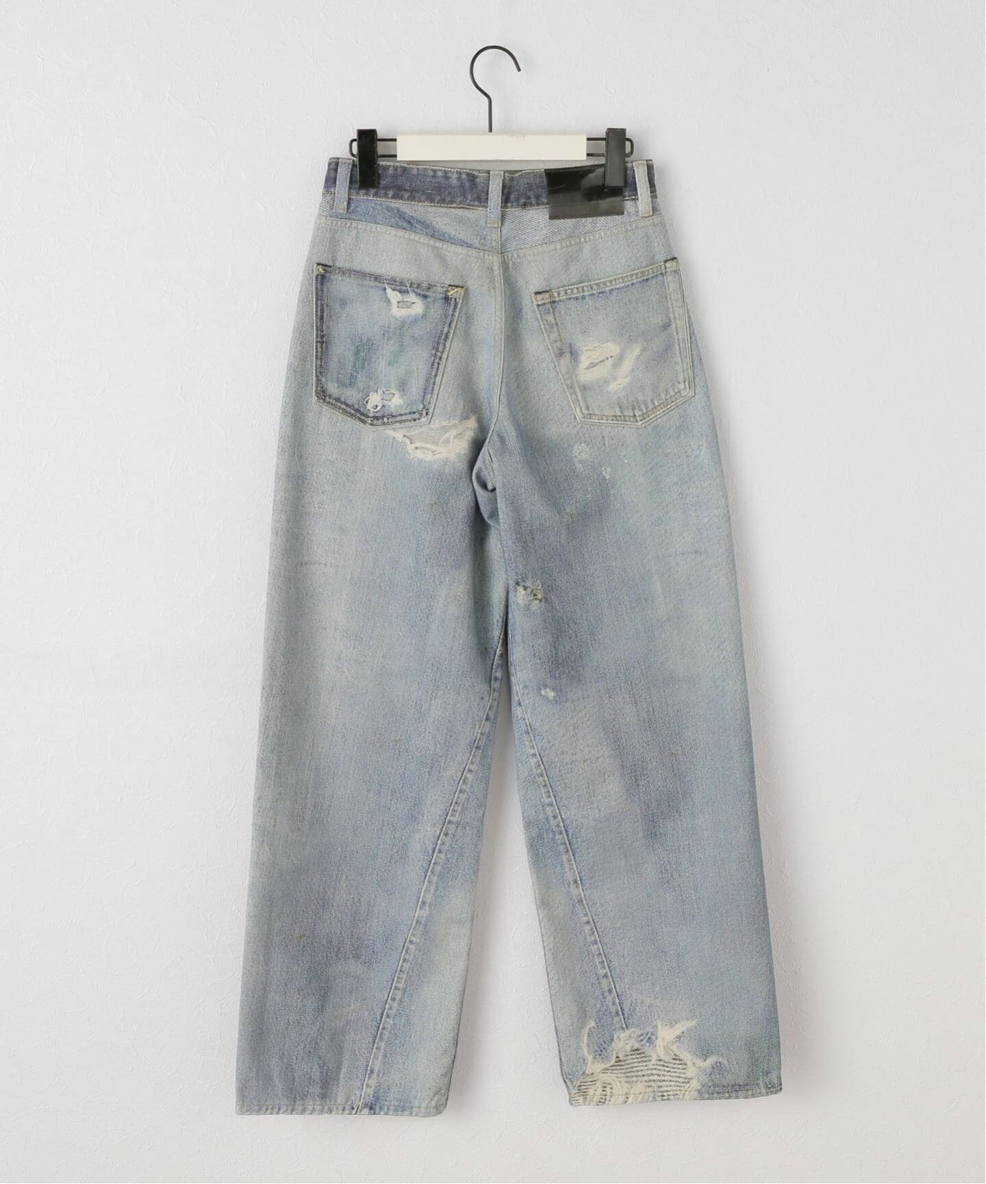 デニム・ジーパン OUR LEGACY W4205TDD Jeans Full cut Our Legacy - Full Cut Digital Denim Print