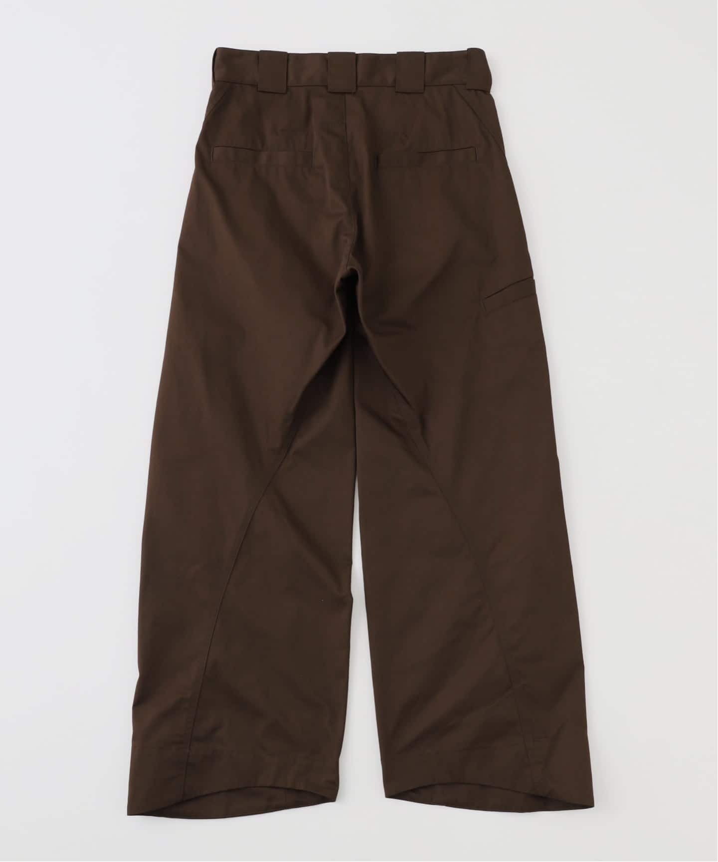 YUKI HASHIMOTO BELTED TROUSERS スラックスパンツ YUKI HASHIMOTO / ユウキハシモト TWISTED WORK PANTS（その他