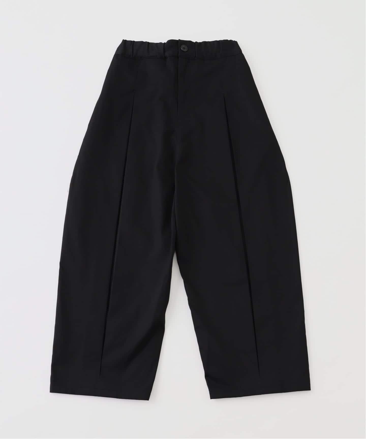 SAGE NATION （セイジネーション） 黒パンツ サイズS SAGE NATION / セイジネーション BOX PLEAT TROUSER / S011