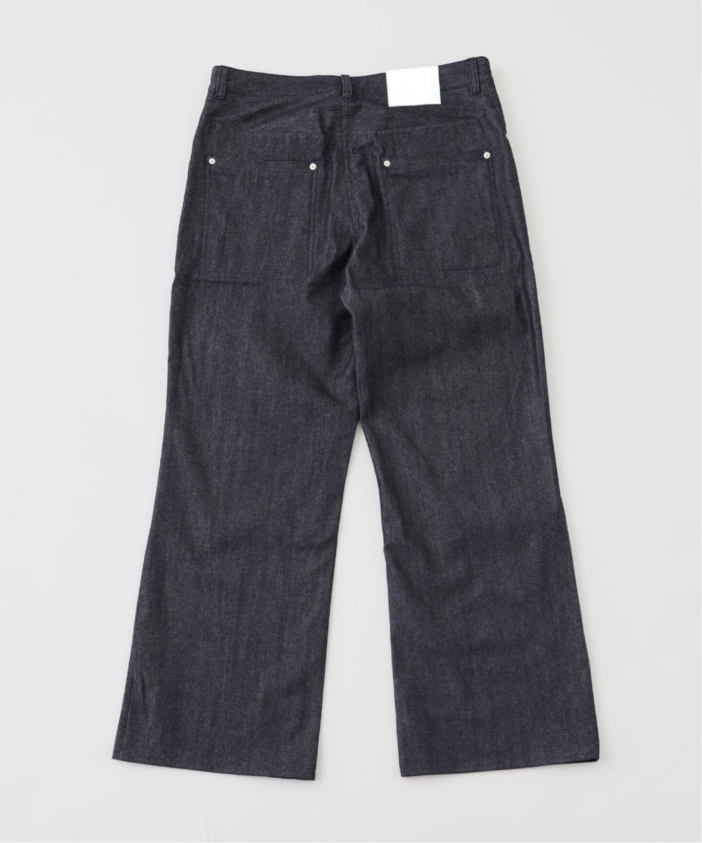 SAGE NATION / セイジネーション STRAIGHT RIVET TROUSER RAW DENIM