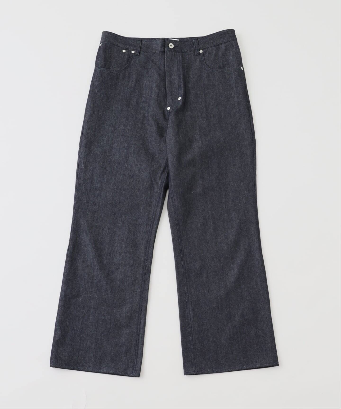 SAGE NATION / セイジネーション STRAIGHT RIVET TROUSER RAW DENIM